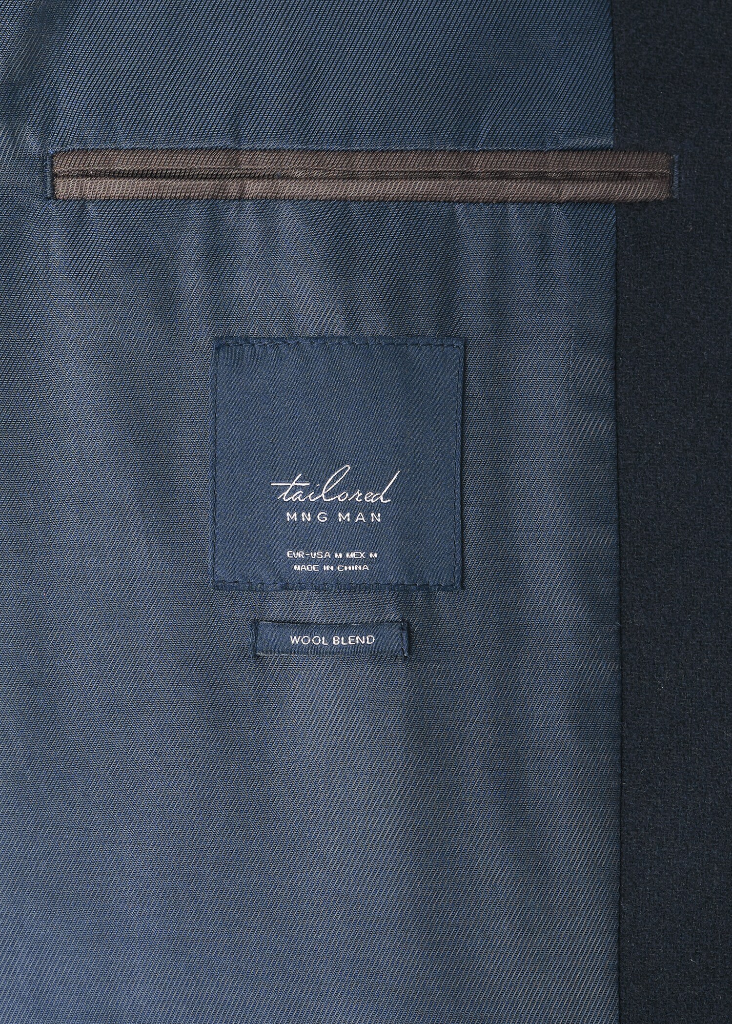 Long recycled wool coat - Details of the article 7