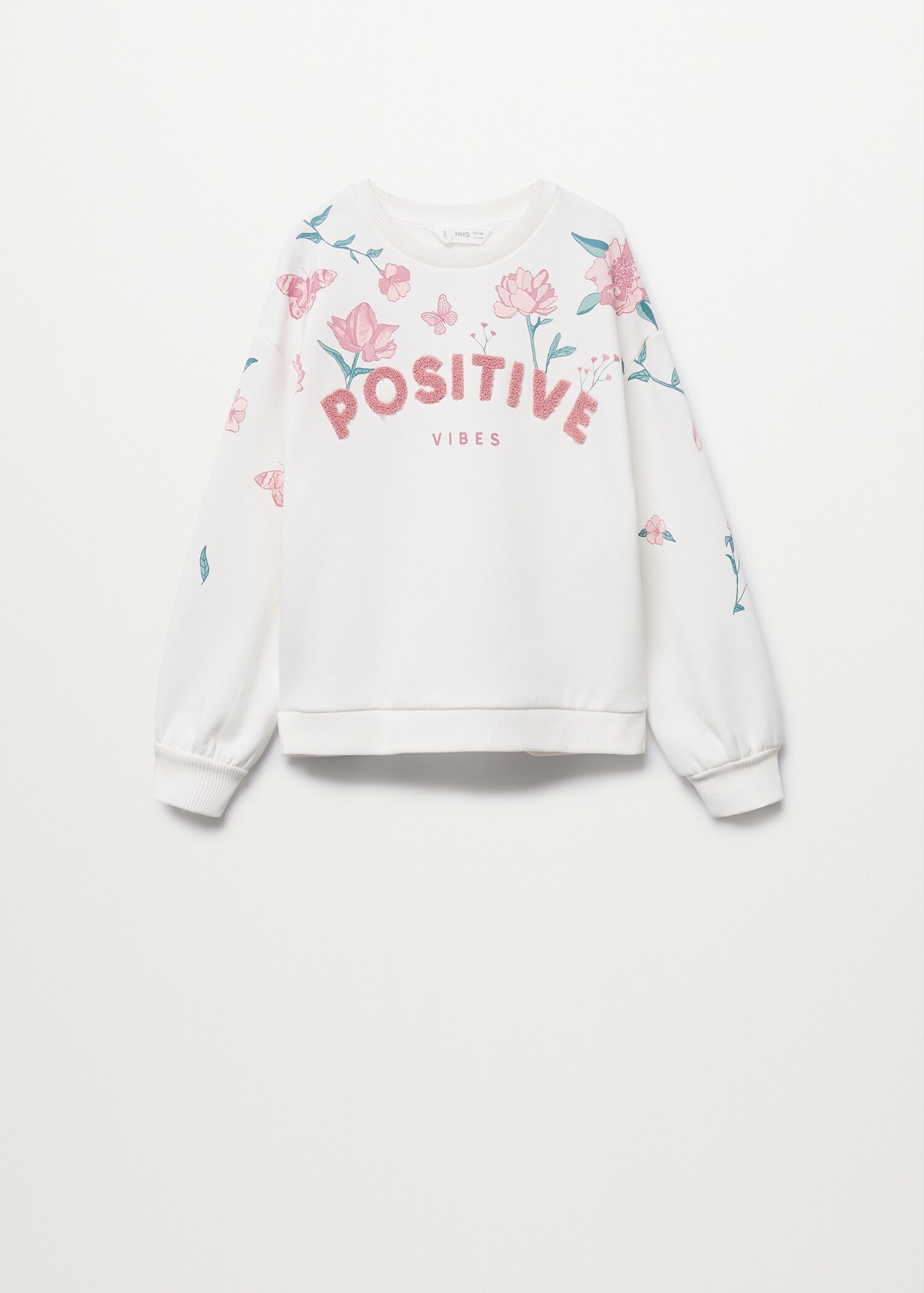 Sudadera mensaje textura - Artículo sin modelo