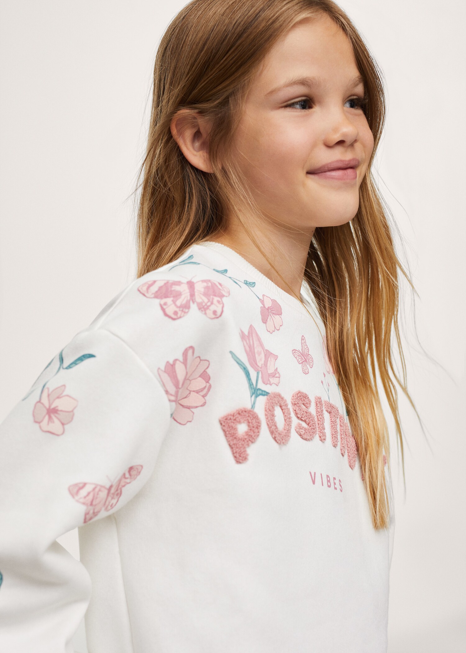 Sudadera mensaje textura - Detalle del artículo 1