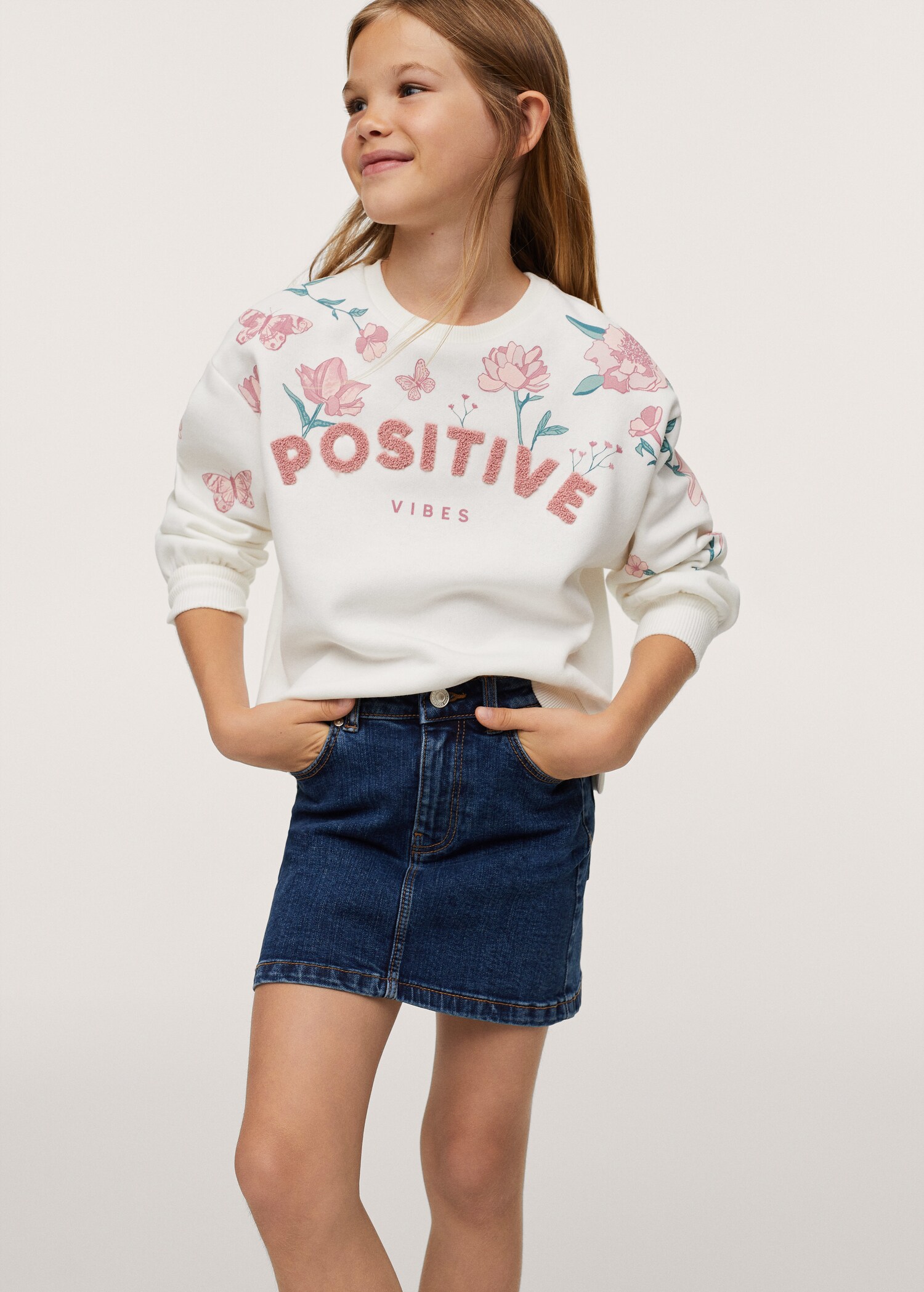 Sudadera mensaje textura - Detalle del artículo 2