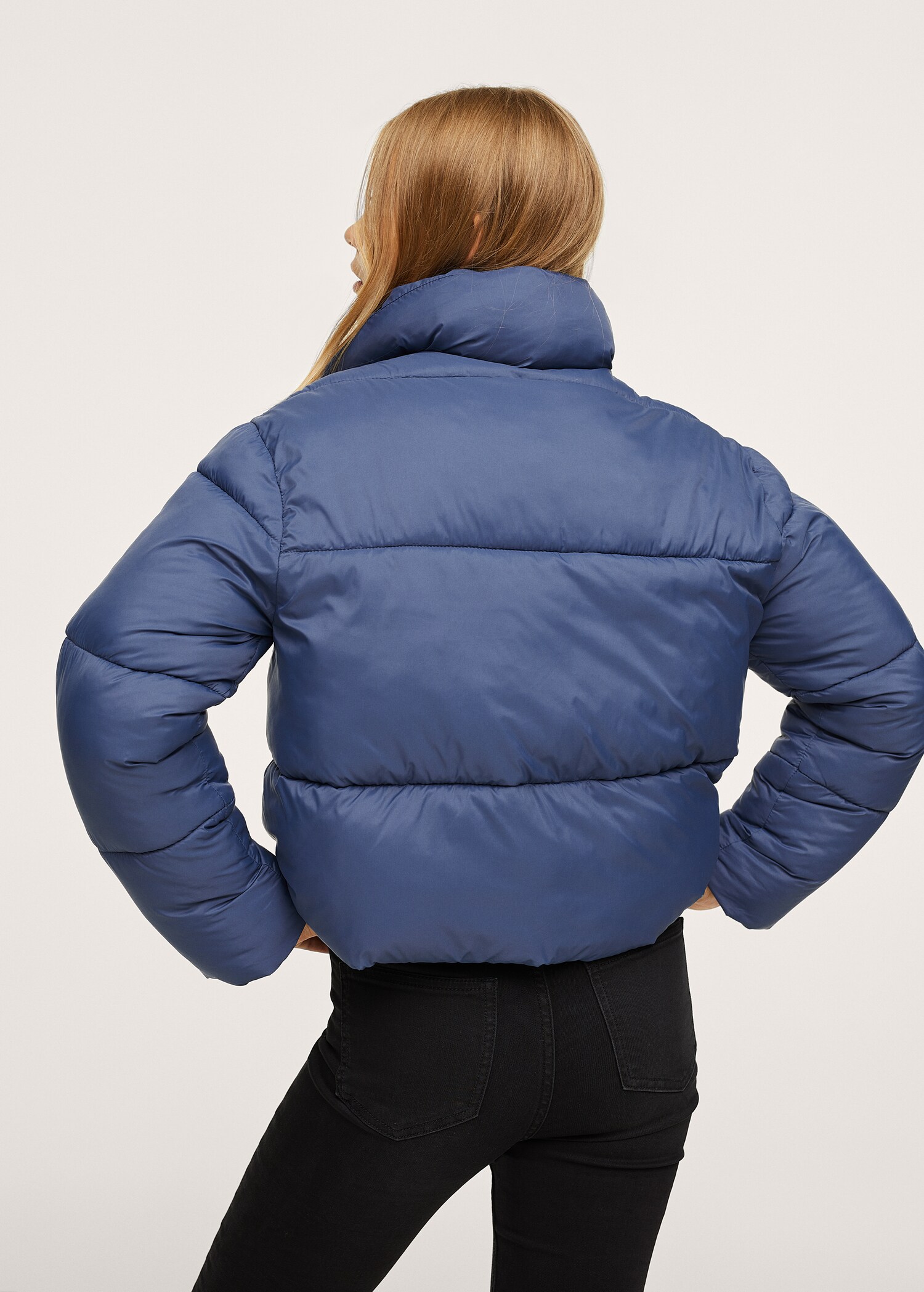 Oversize quilted coat - Details of the article 2
