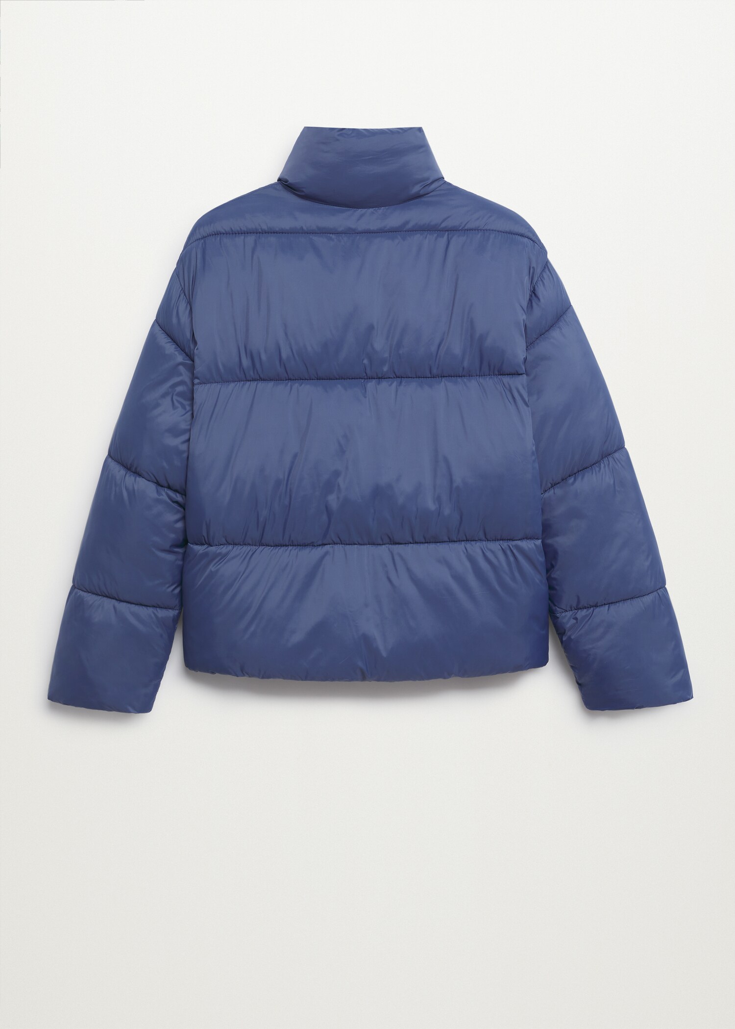 Oversize quilted coat - Reverse of the article