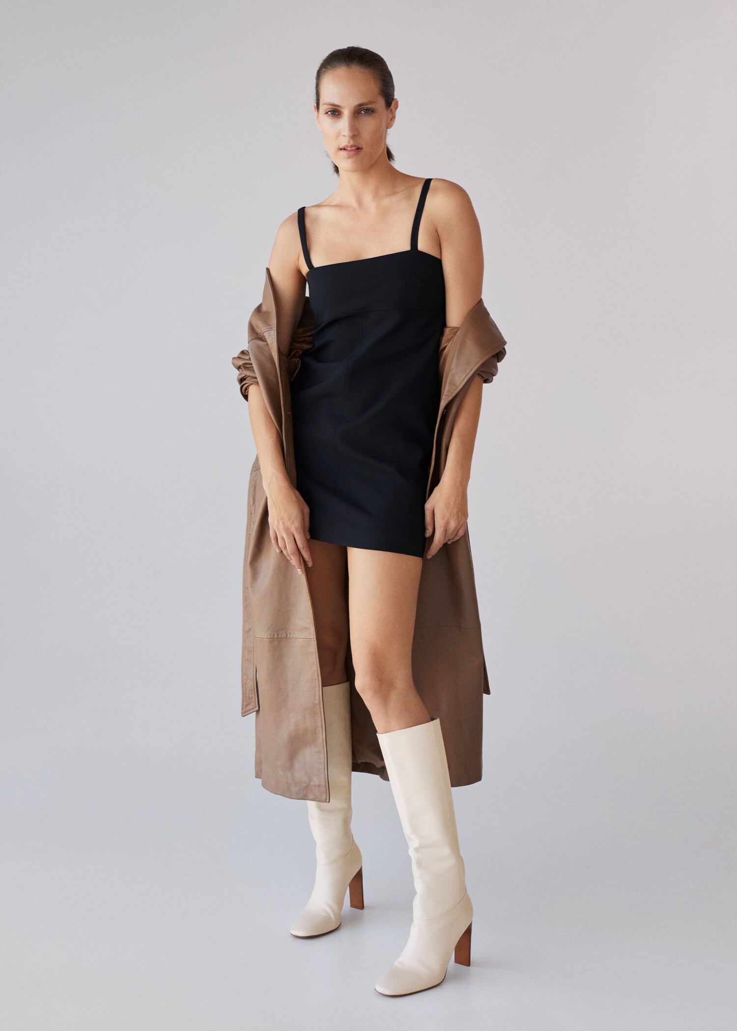 Leather boots with tall leg - Details of the article 9