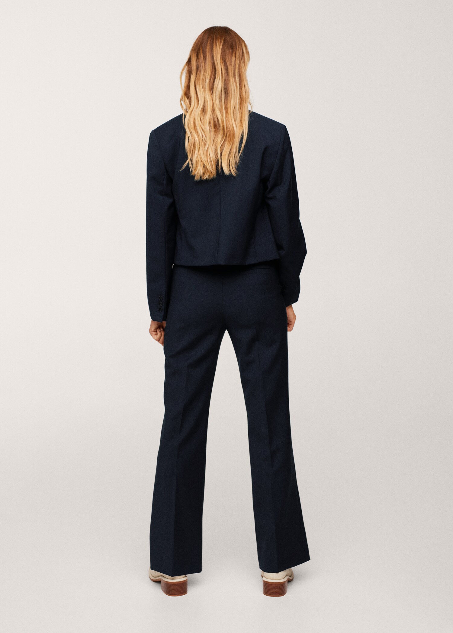 Pantalón traje lana - Reverso del artículo