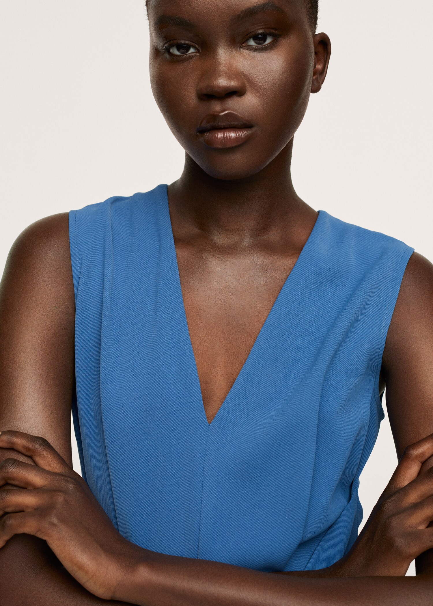 Bow wrap jumpsuit - Details of the article 1