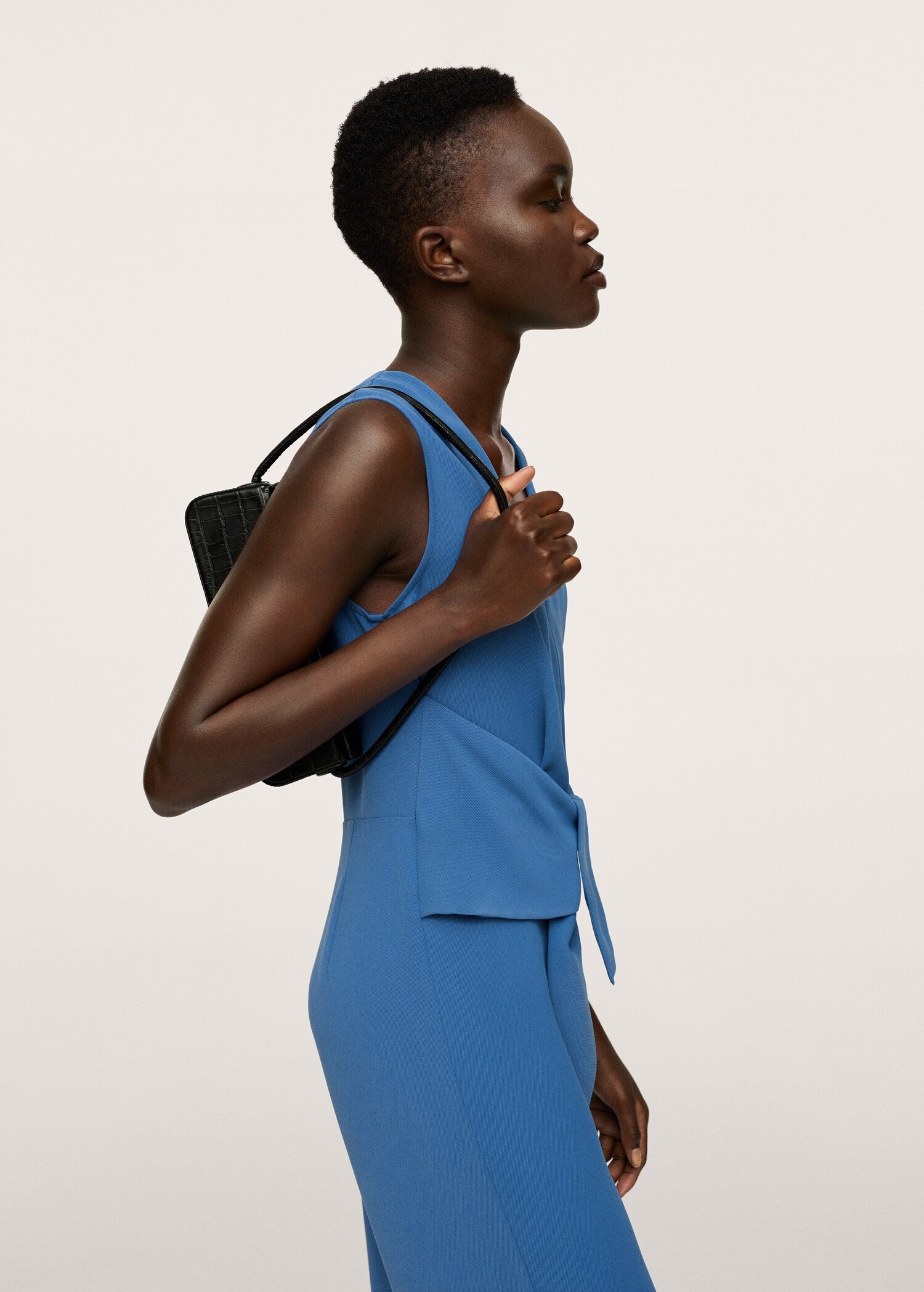 Bow wrap jumpsuit - Details of the article 3