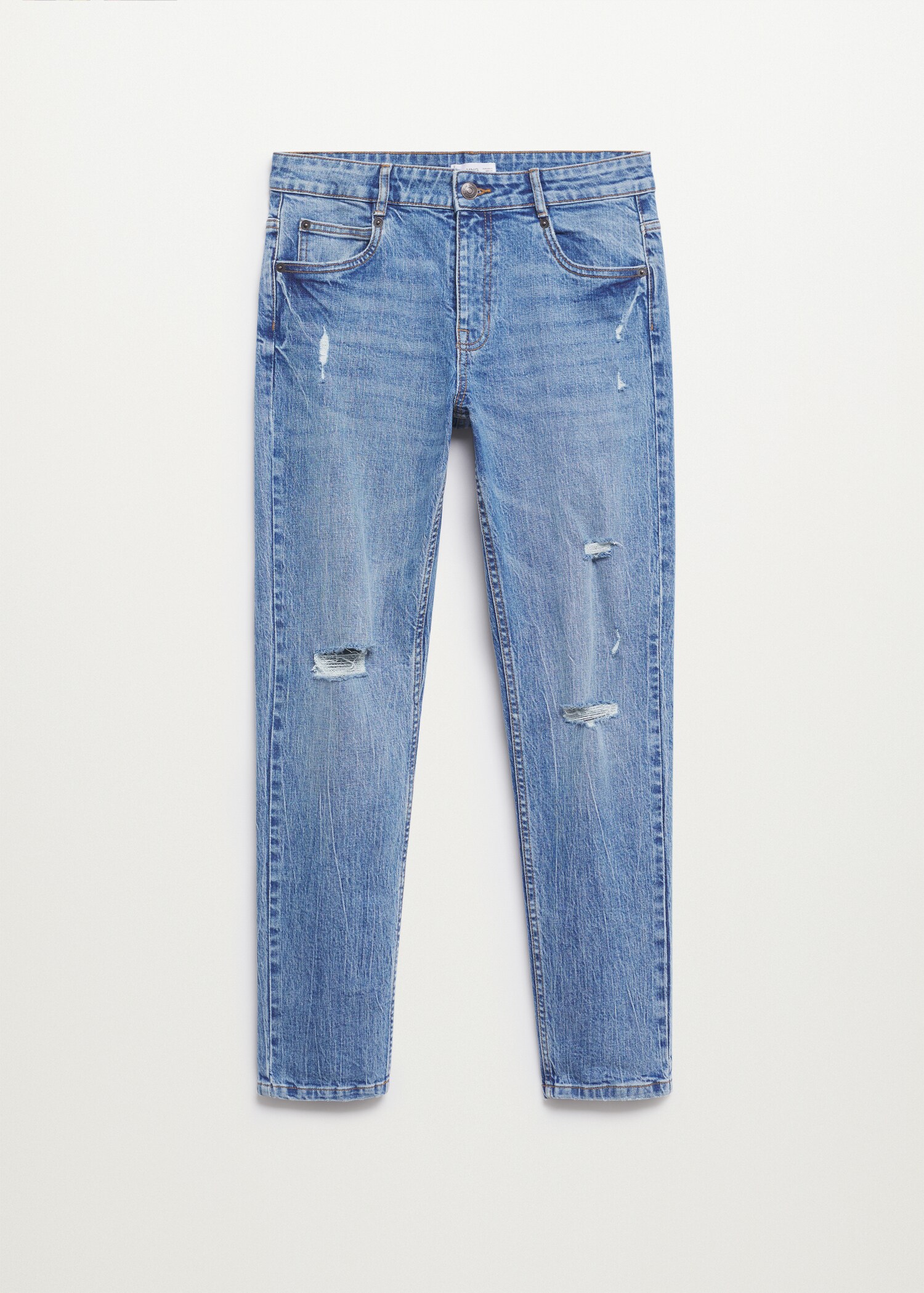 Slim-fit cropped jeans - Article without model