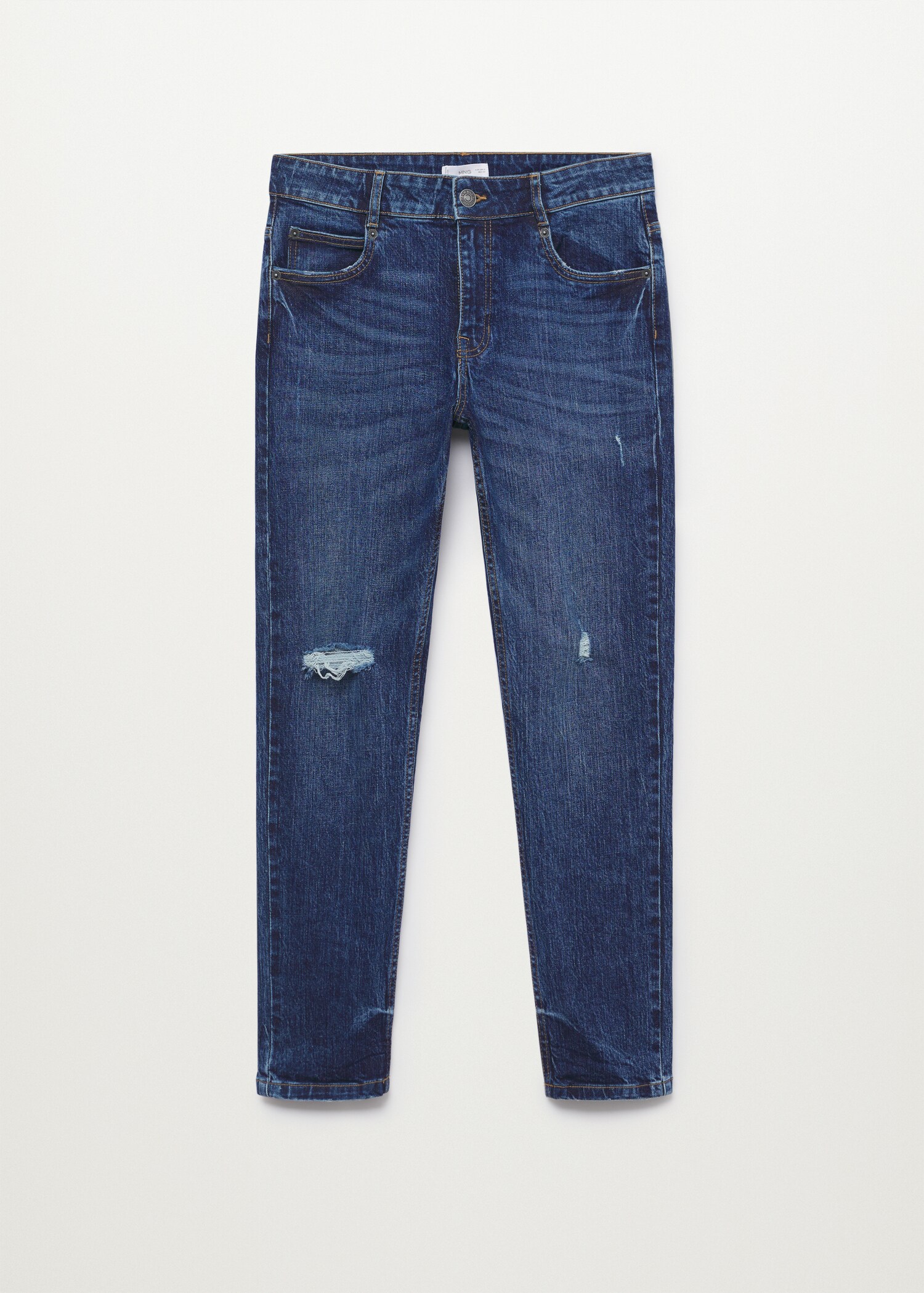Slim-fit cropped jeans - Article without model