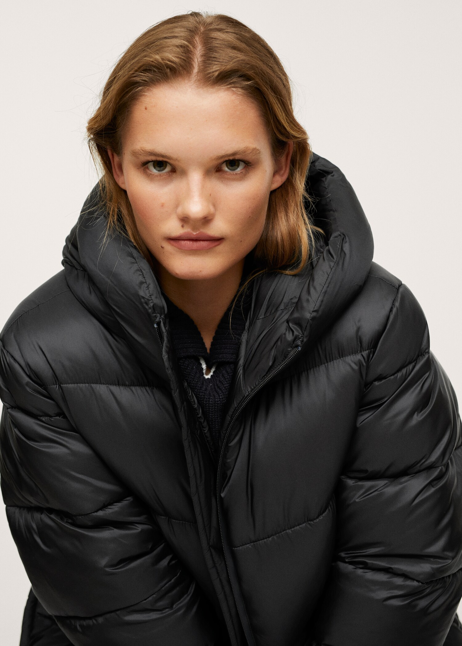 Prošívaný anorak s nastavitelným páskem - Detail zboží 3