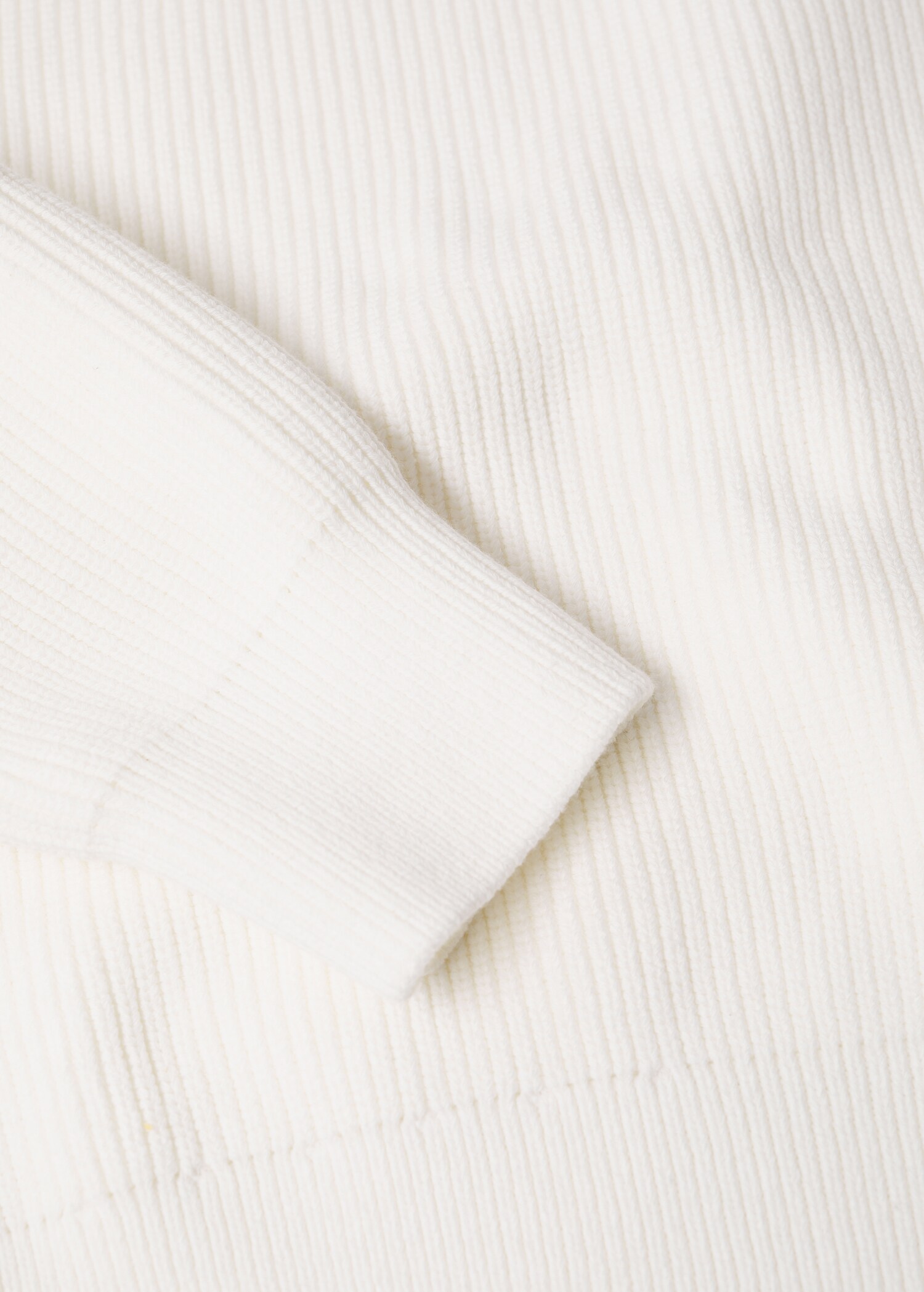 Structured cotton sweater - Details of the article 7