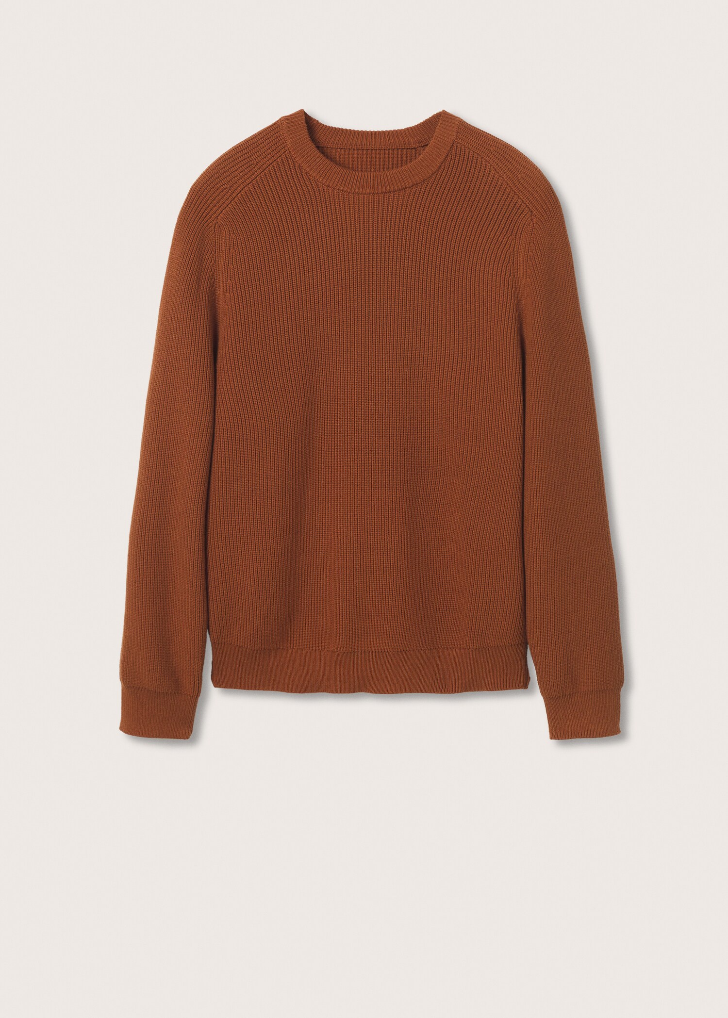 Structured cotton sweater - Article without model