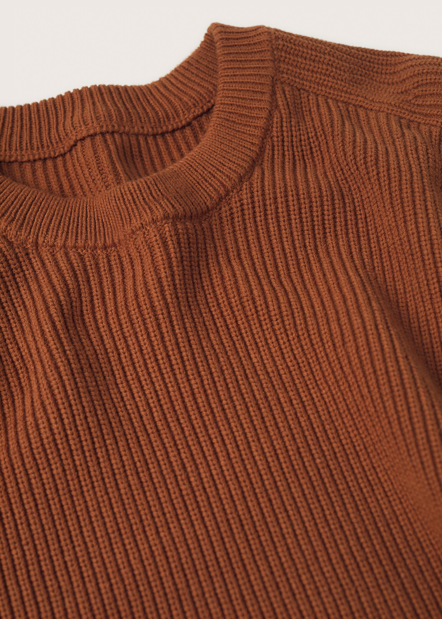 Structured cotton sweater - Details of the article 8
