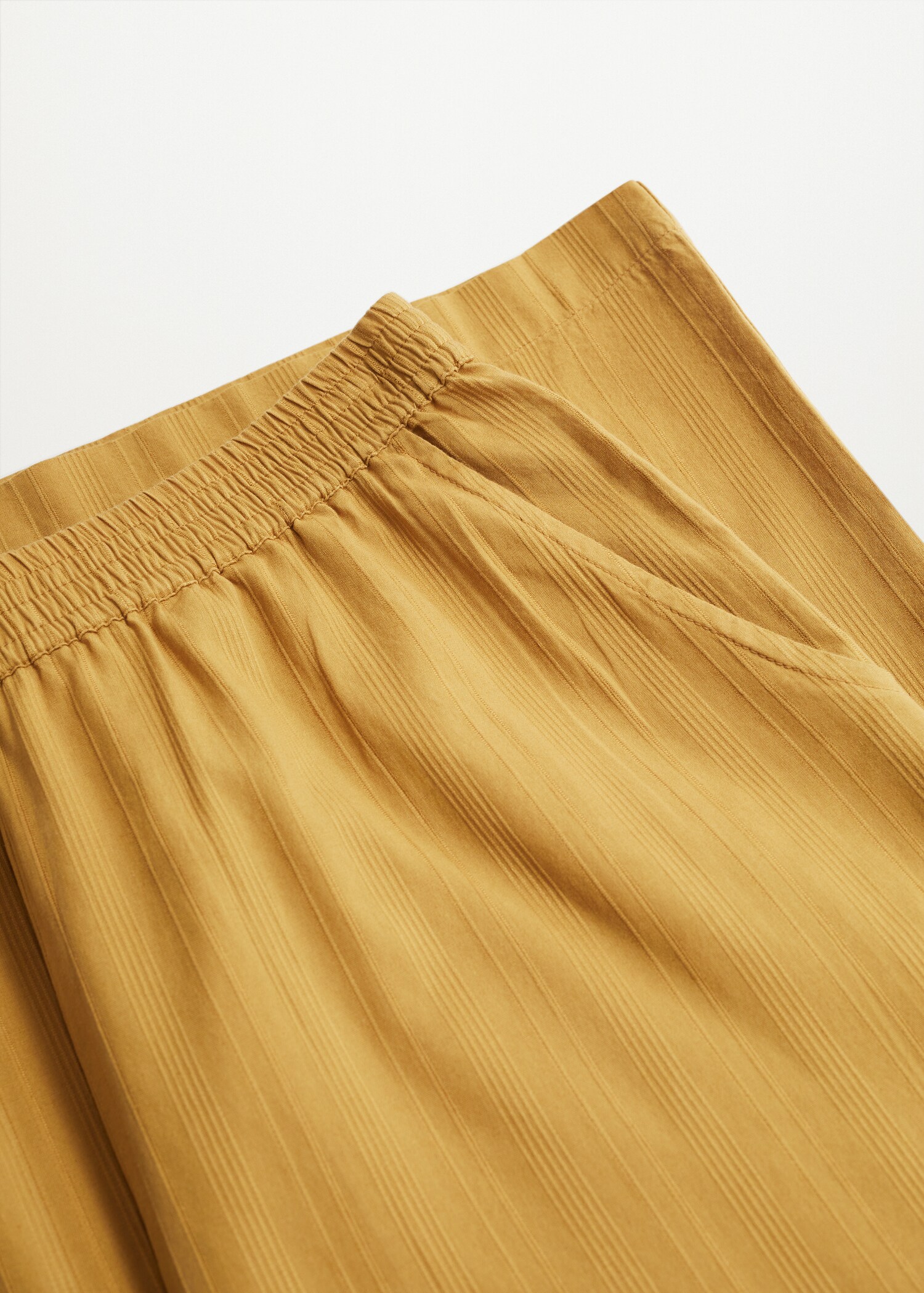 Kalhoty culottes s texturou - Detail zboží 8