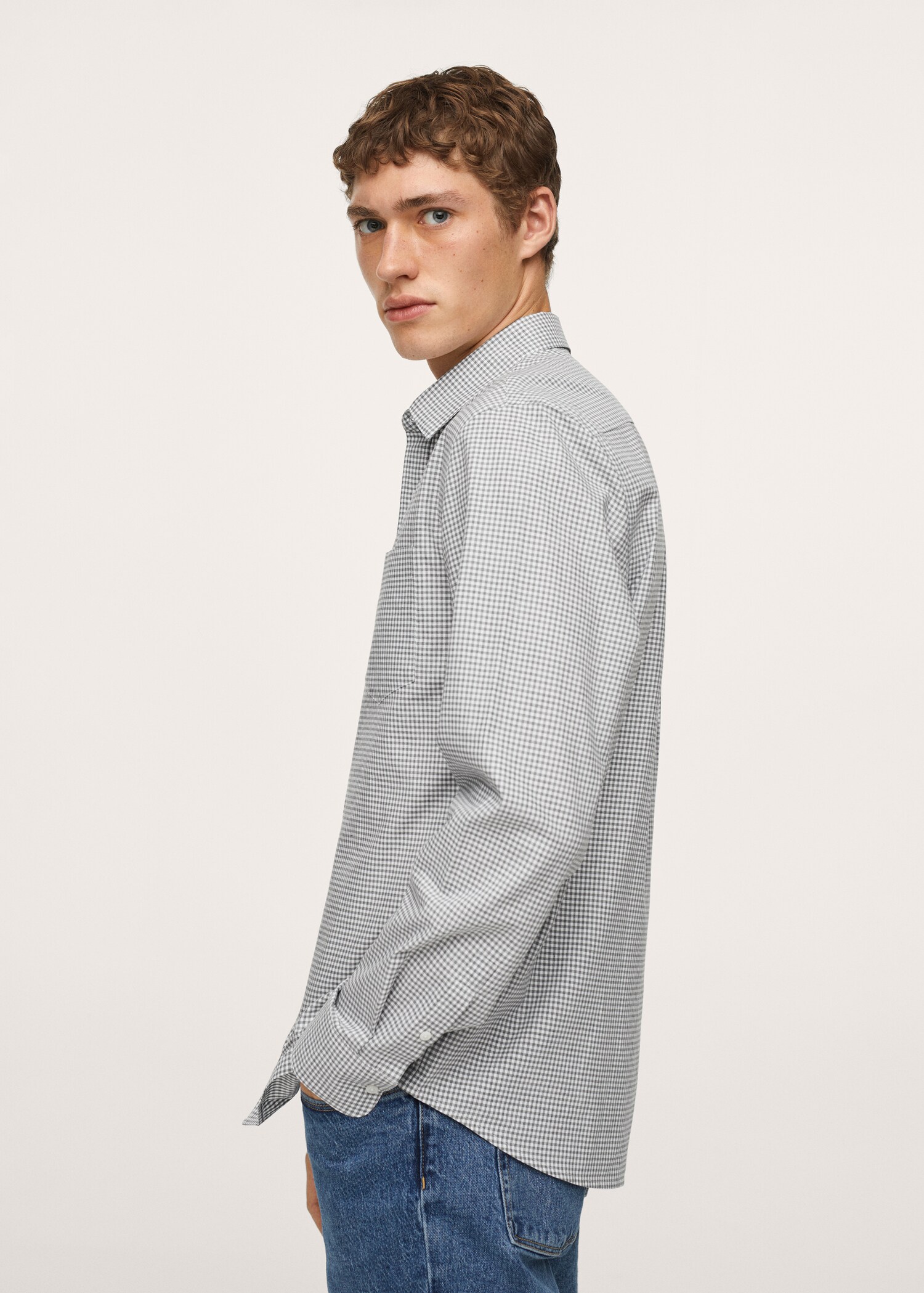 Camisa algodón cuadro vichy - Detalle del artículo 2