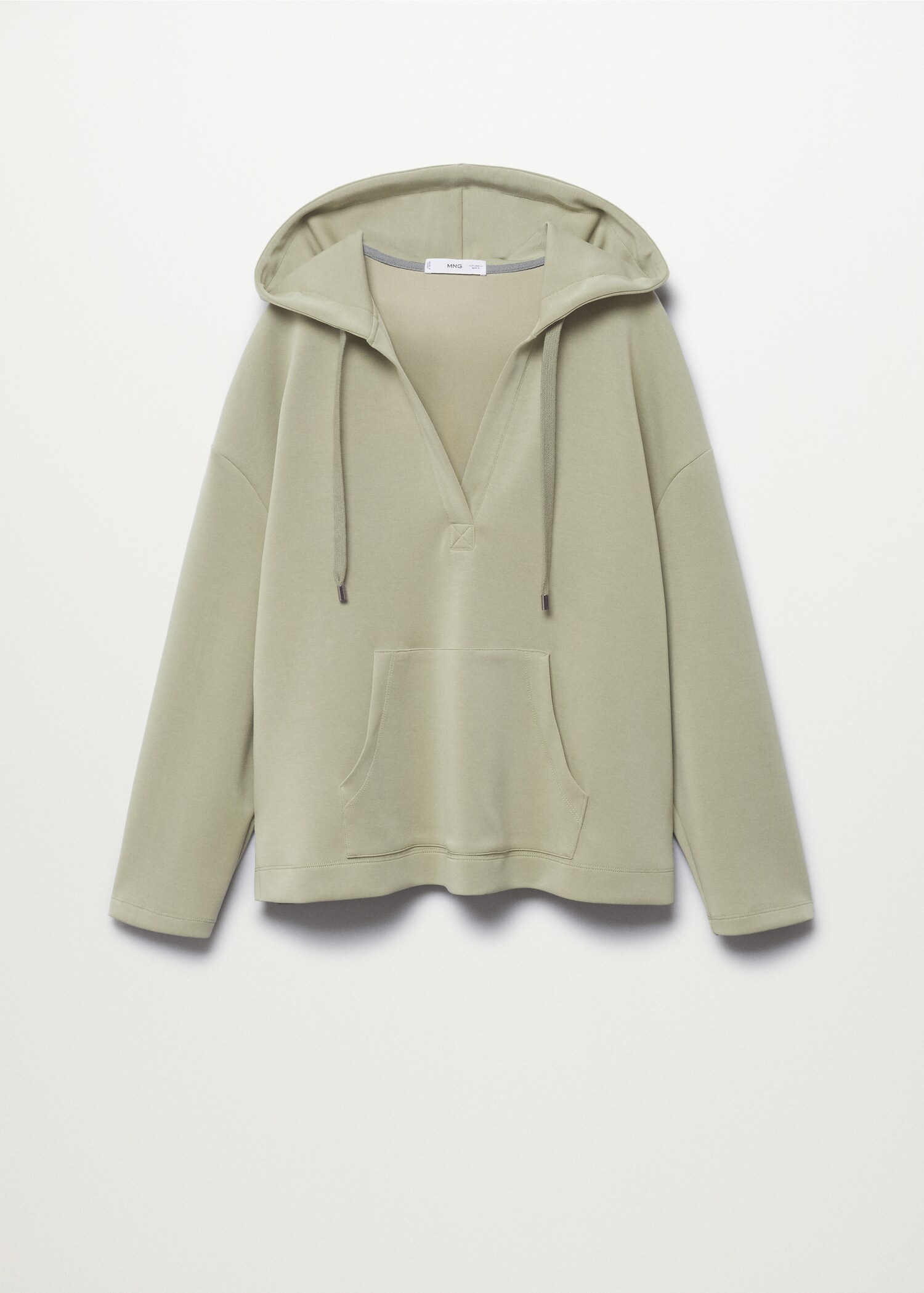 Hooded modal sweatshirt - Article without model
