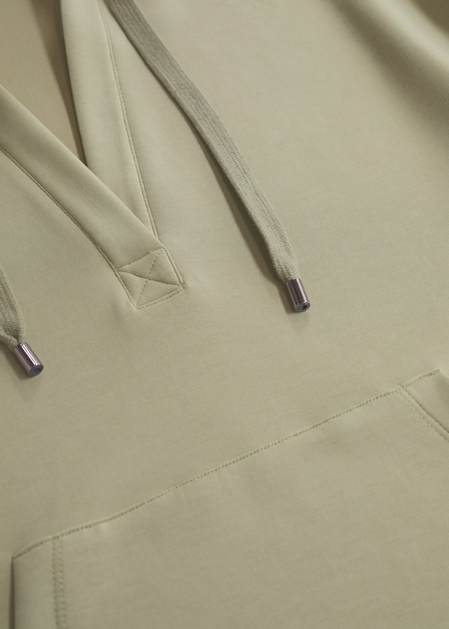Hooded modal sweatshirt - Details of the article 8