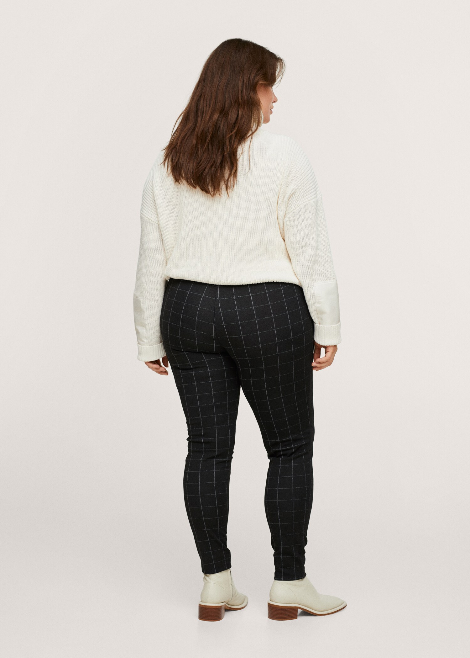 Leggings estampado cuadros - Reverso del artículo