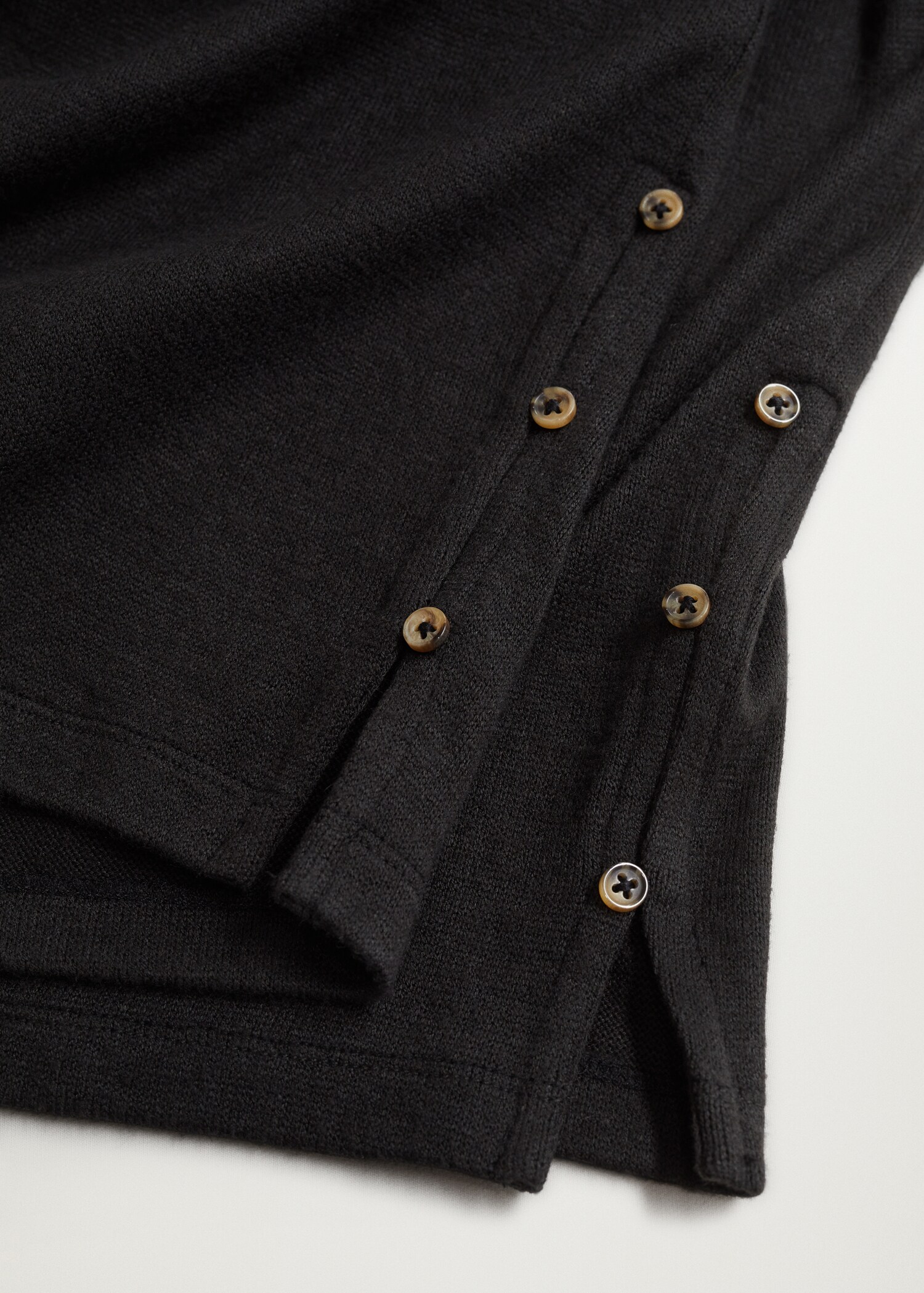 Camiseta manga larga cuello pico - Detalle del artículo 8