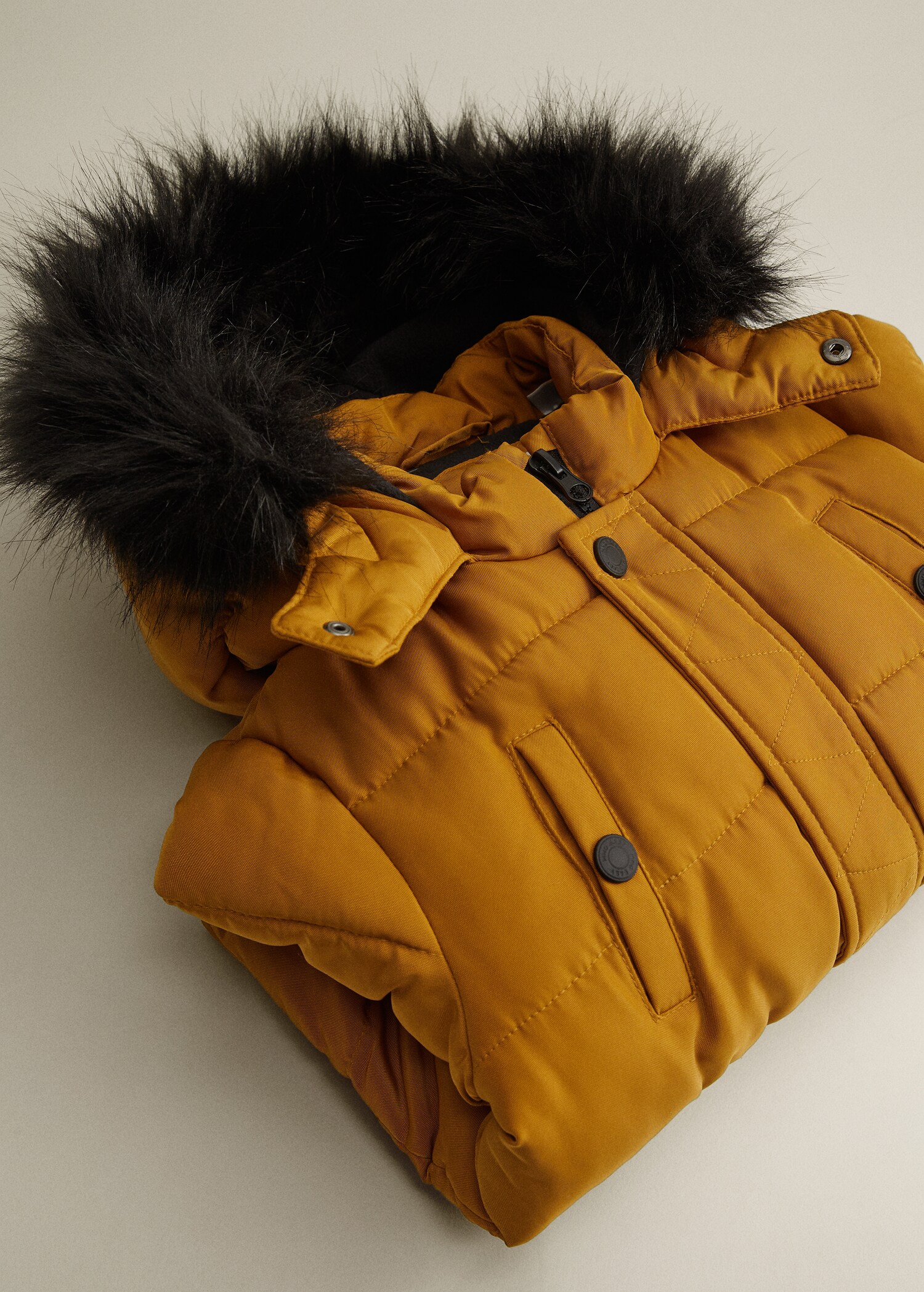 Anorak acolchado capucha pelo - Detalle del artículo 5