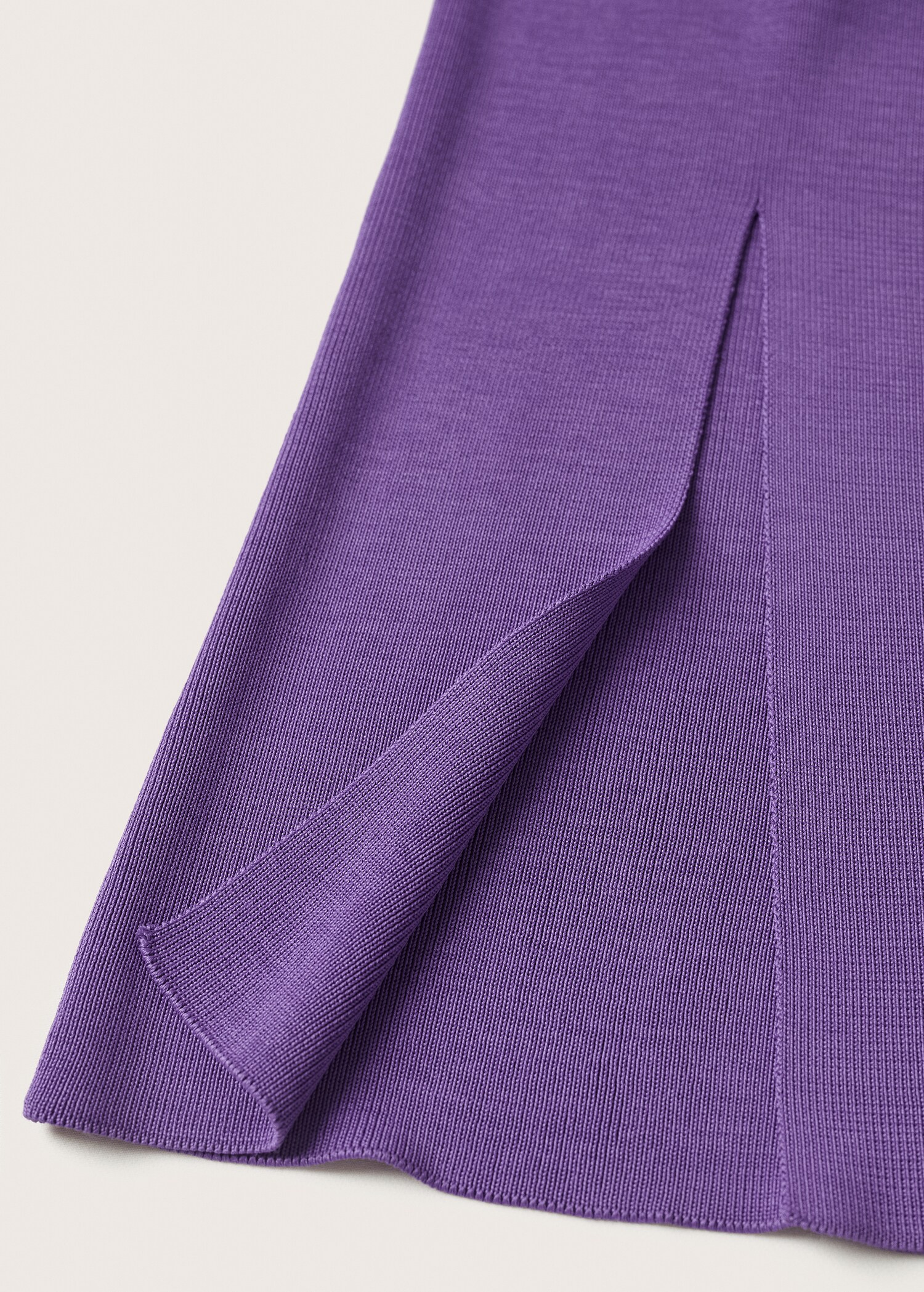 Úpletové kalhoty s rozparky - Detail zboží 8