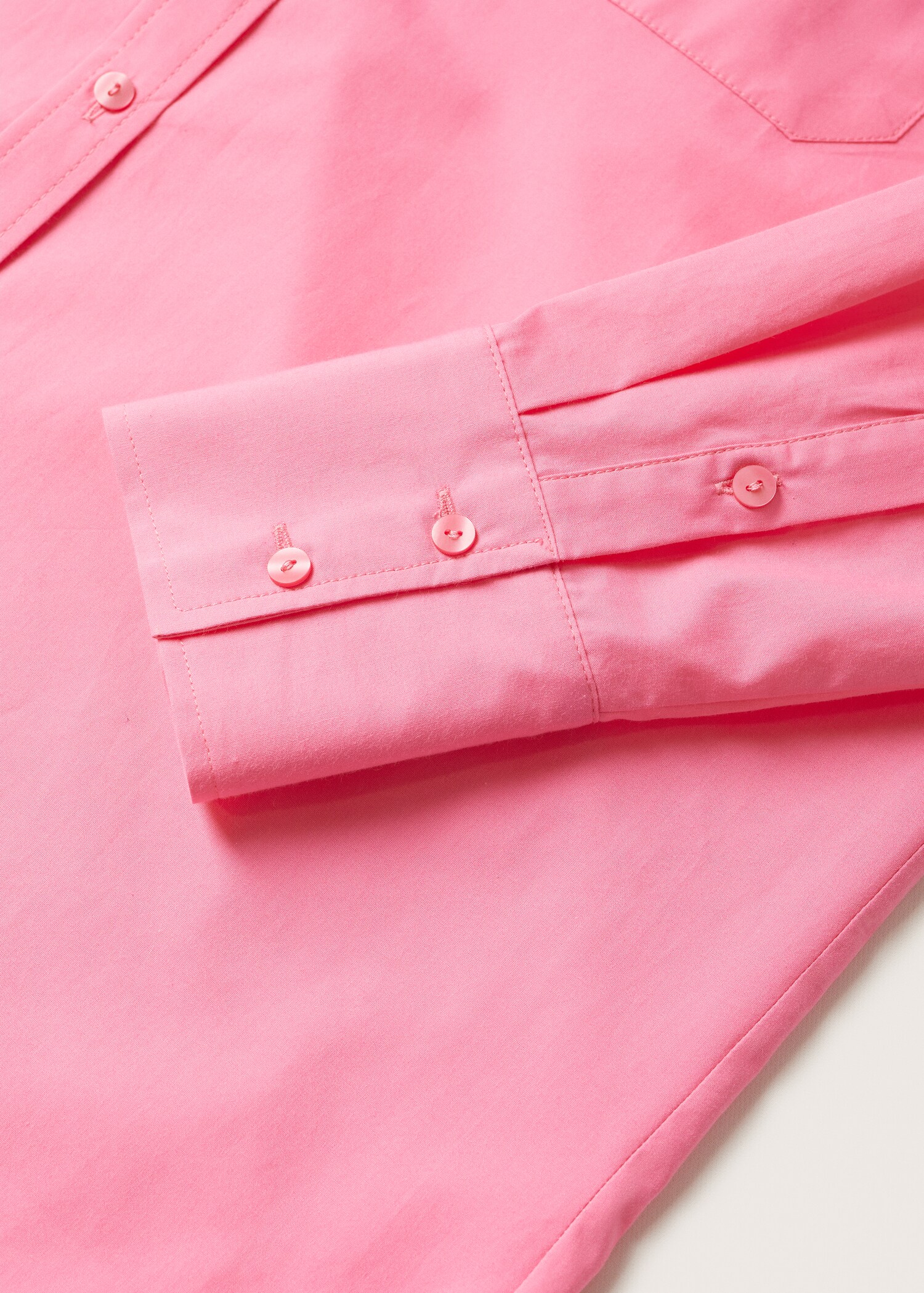 Bavlněná košile oversize - Detail zboží 8