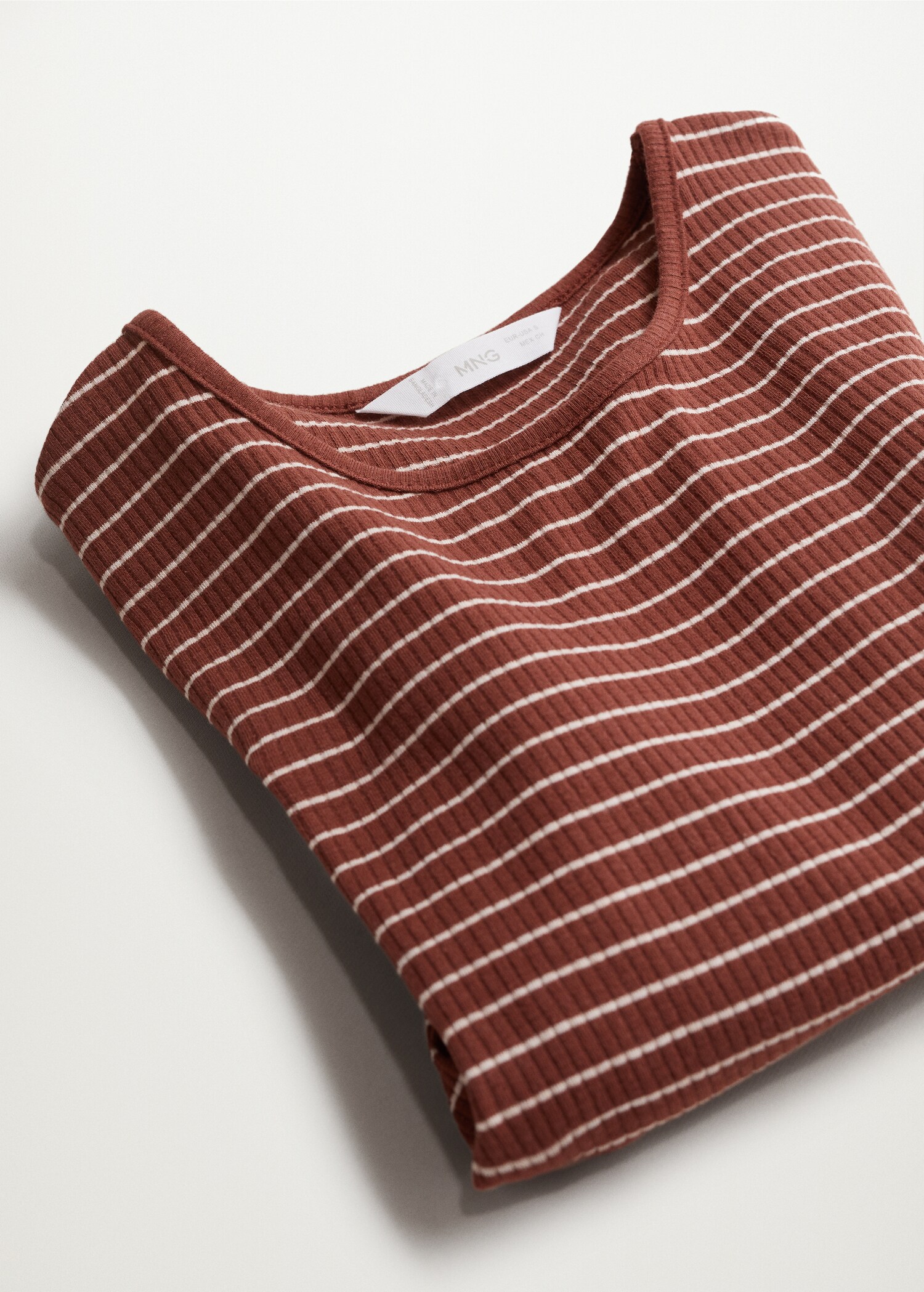 Camiseta manga larga rayas - Detalle del artículo 8