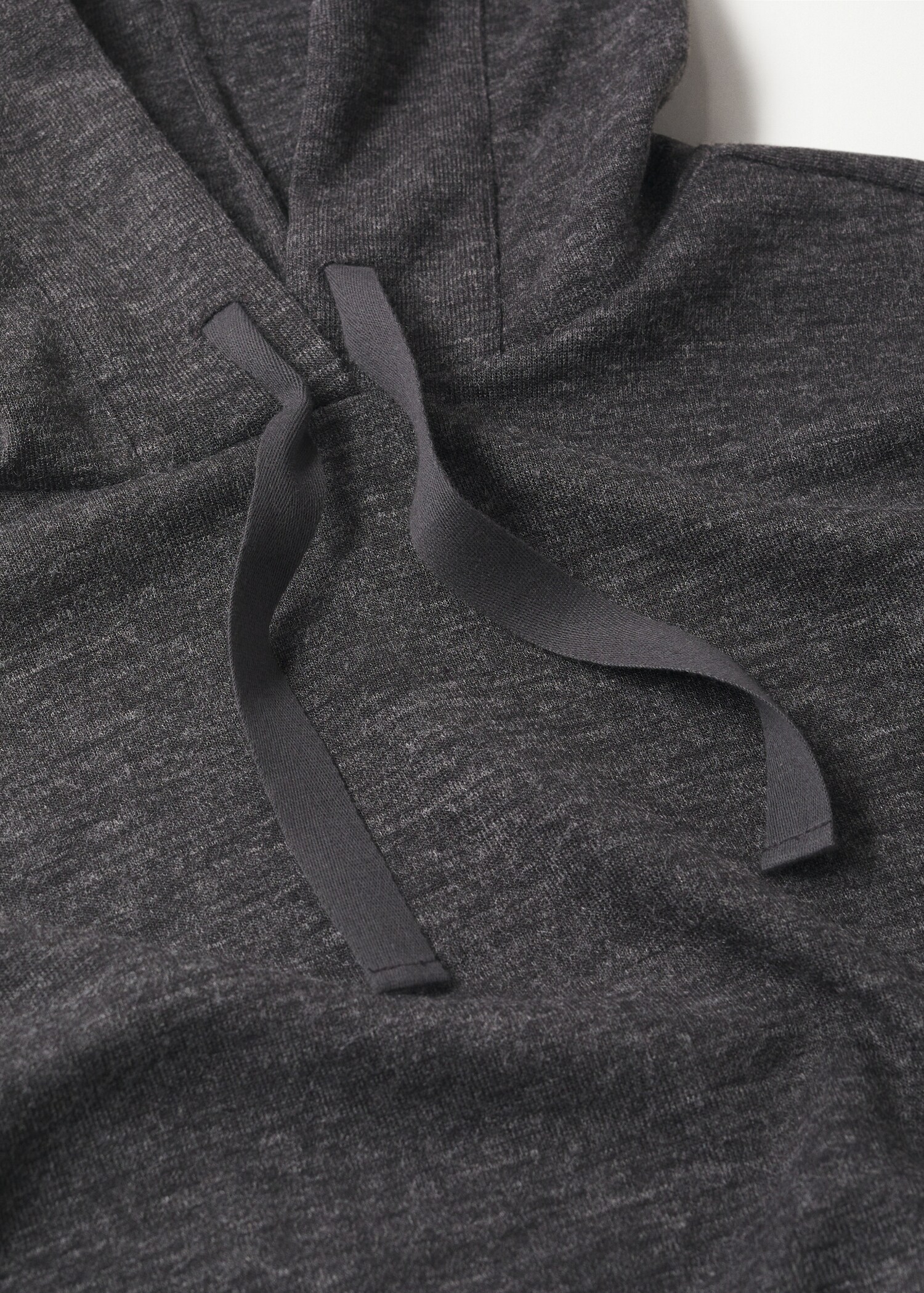 Sudadera jaspeada capucha - Detalle del artículo 8