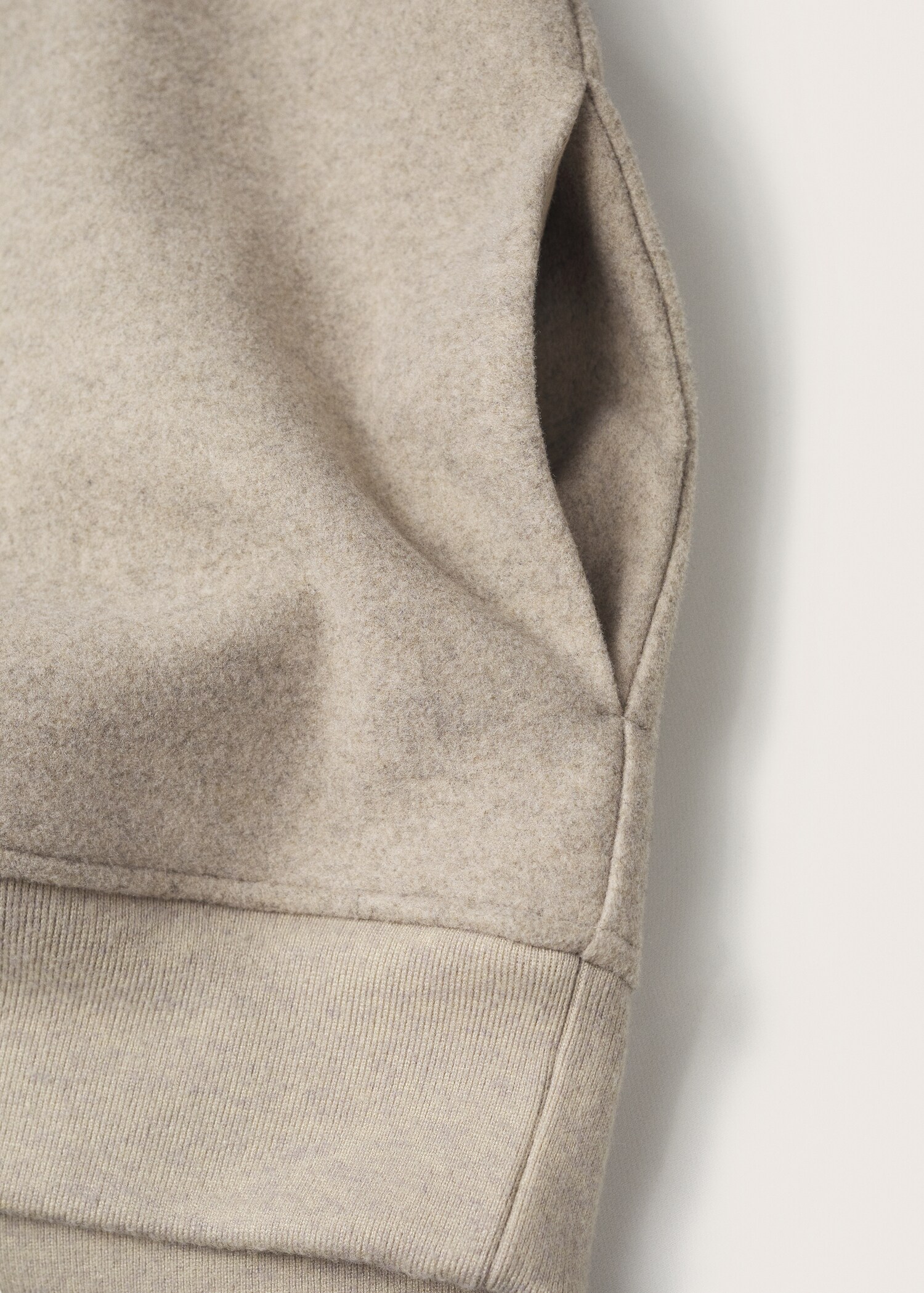 Sudadera algodón bolsillos - Detalle del artículo 8