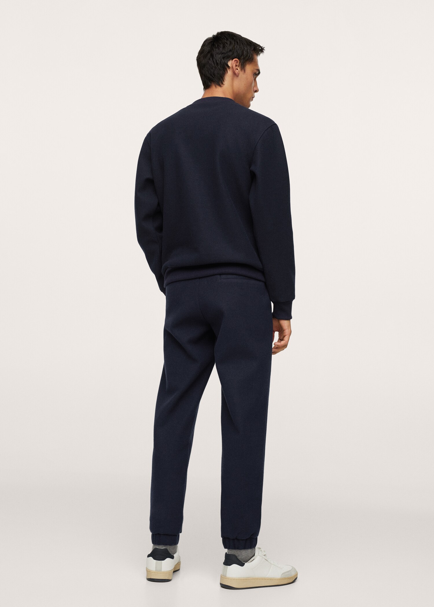 Sudadera algodón bolsillos - Reverso del artículo