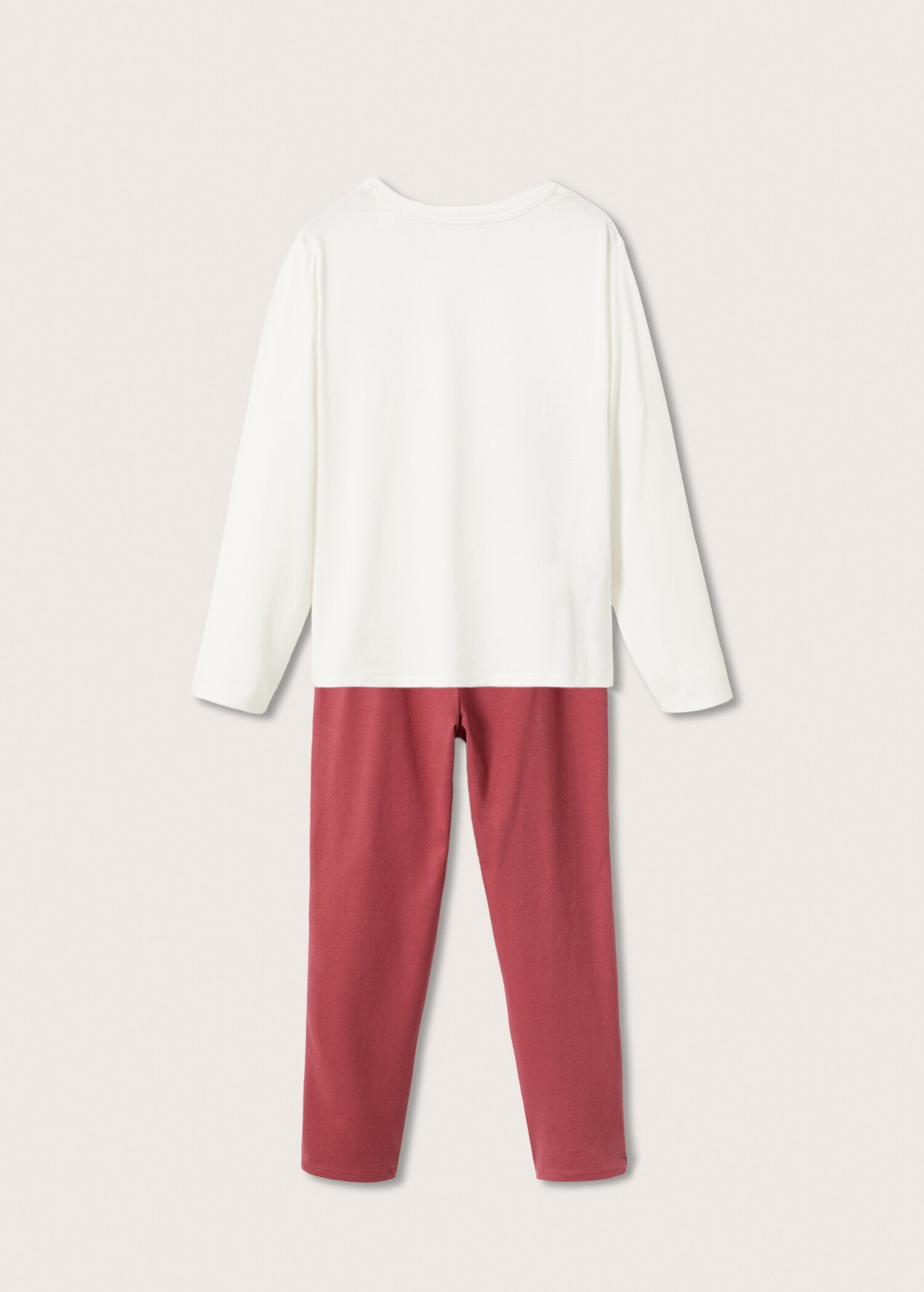 Pijama largo algodón - Reverso del artículo
