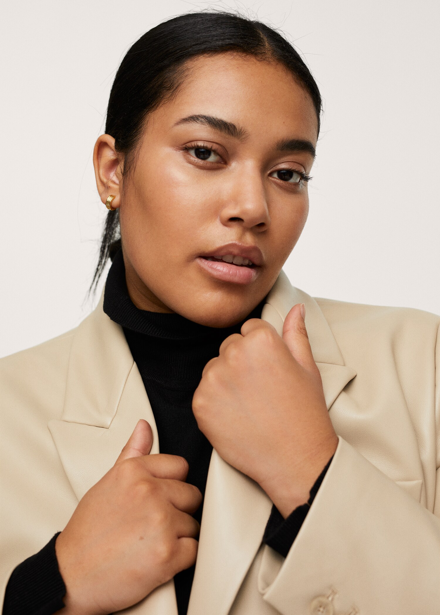 Chaqueta efecto piel - Detalle del artículo 1