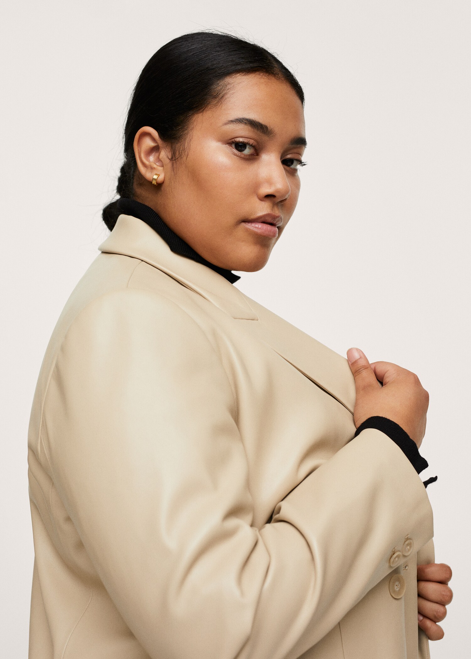 Chaqueta efecto piel - Detalle del artículo 3