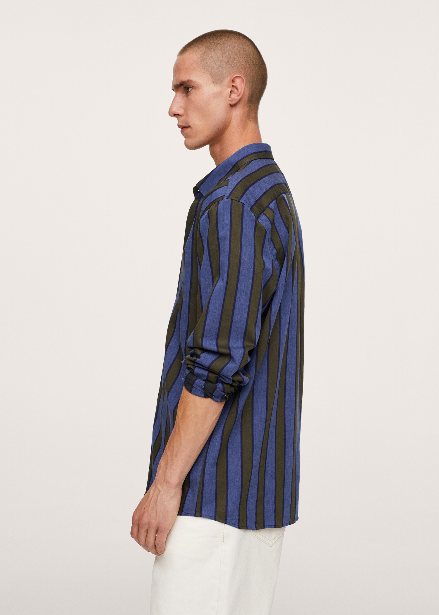 Chemise habillée regular-fit rayures - Détail de l'article 2