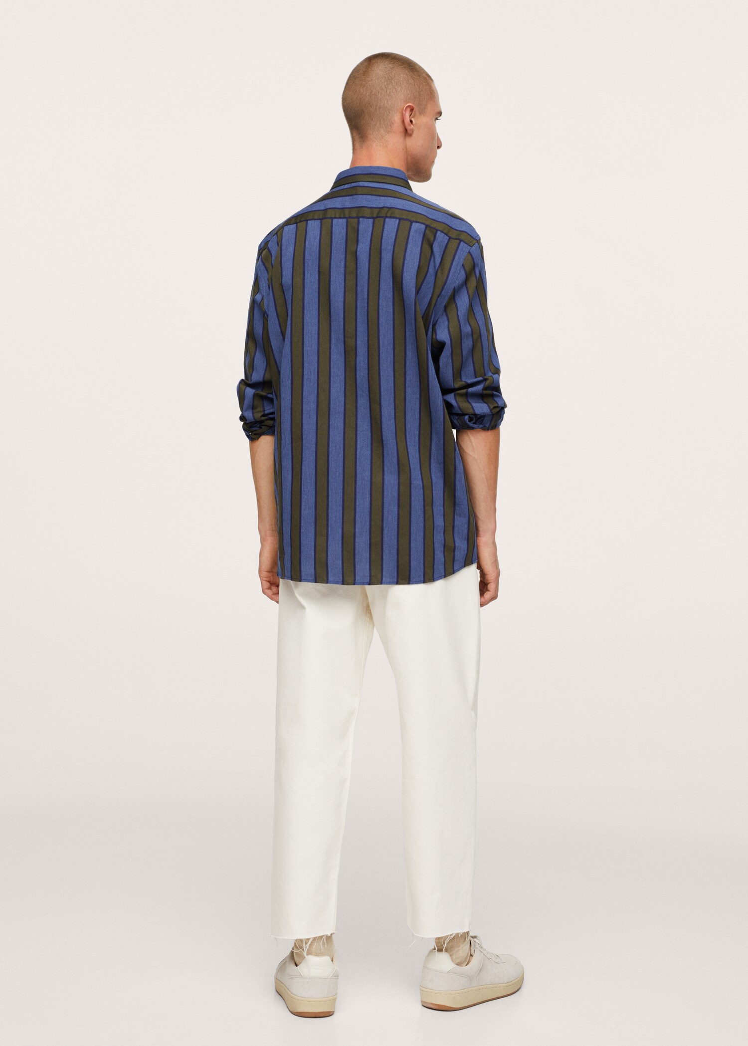 Chemise habillée regular-fit rayures - Verso de l’article