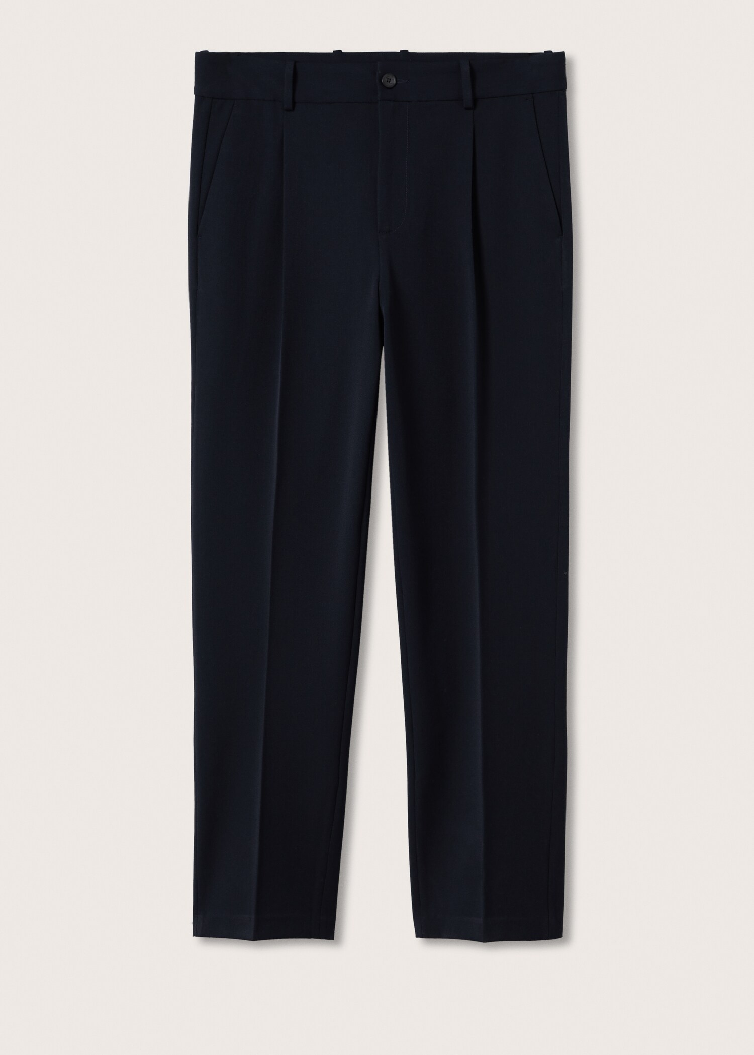 Loose-fit pleated trousers  - Article without model