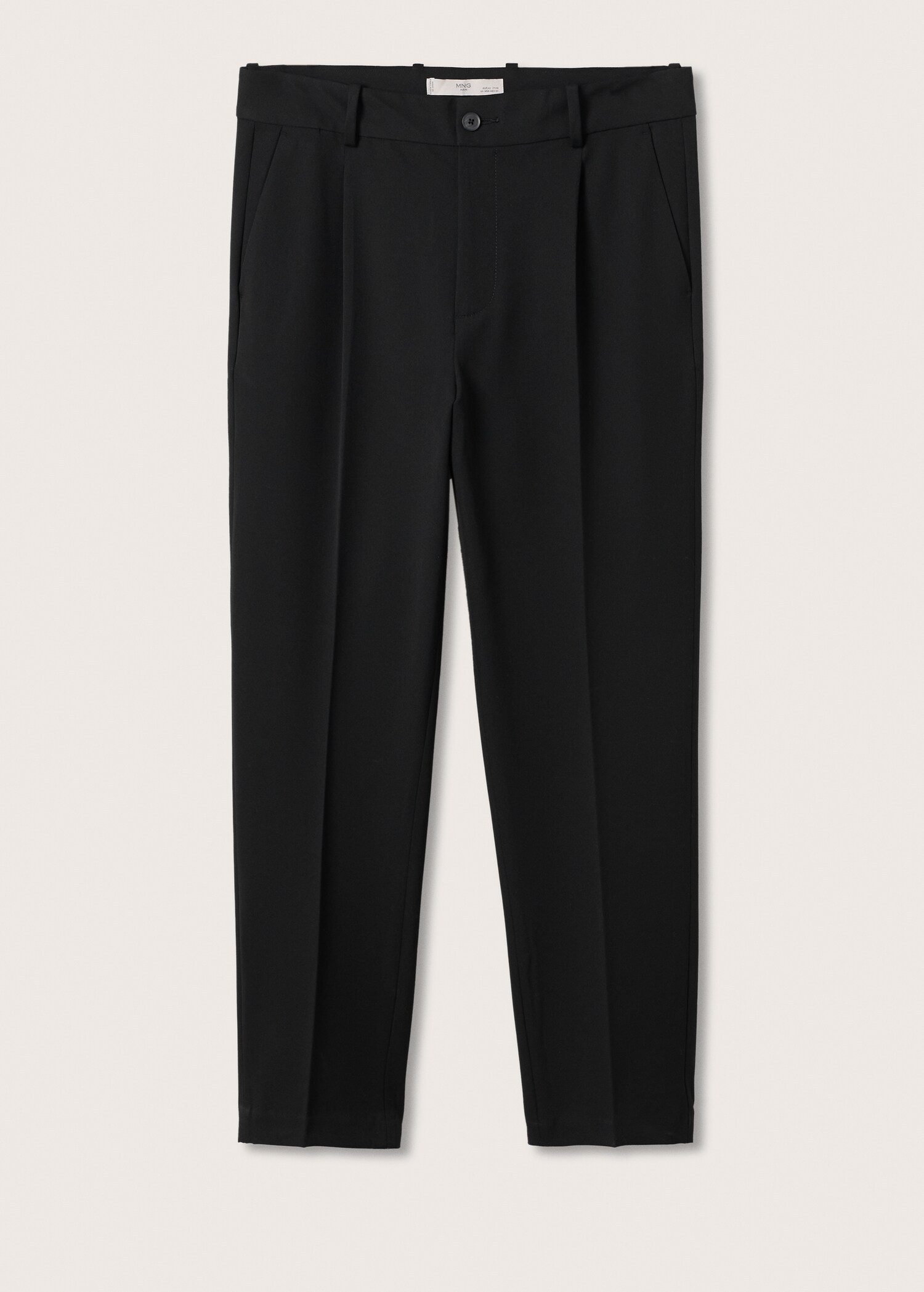Loose-fit pleated trousers  - Article without model