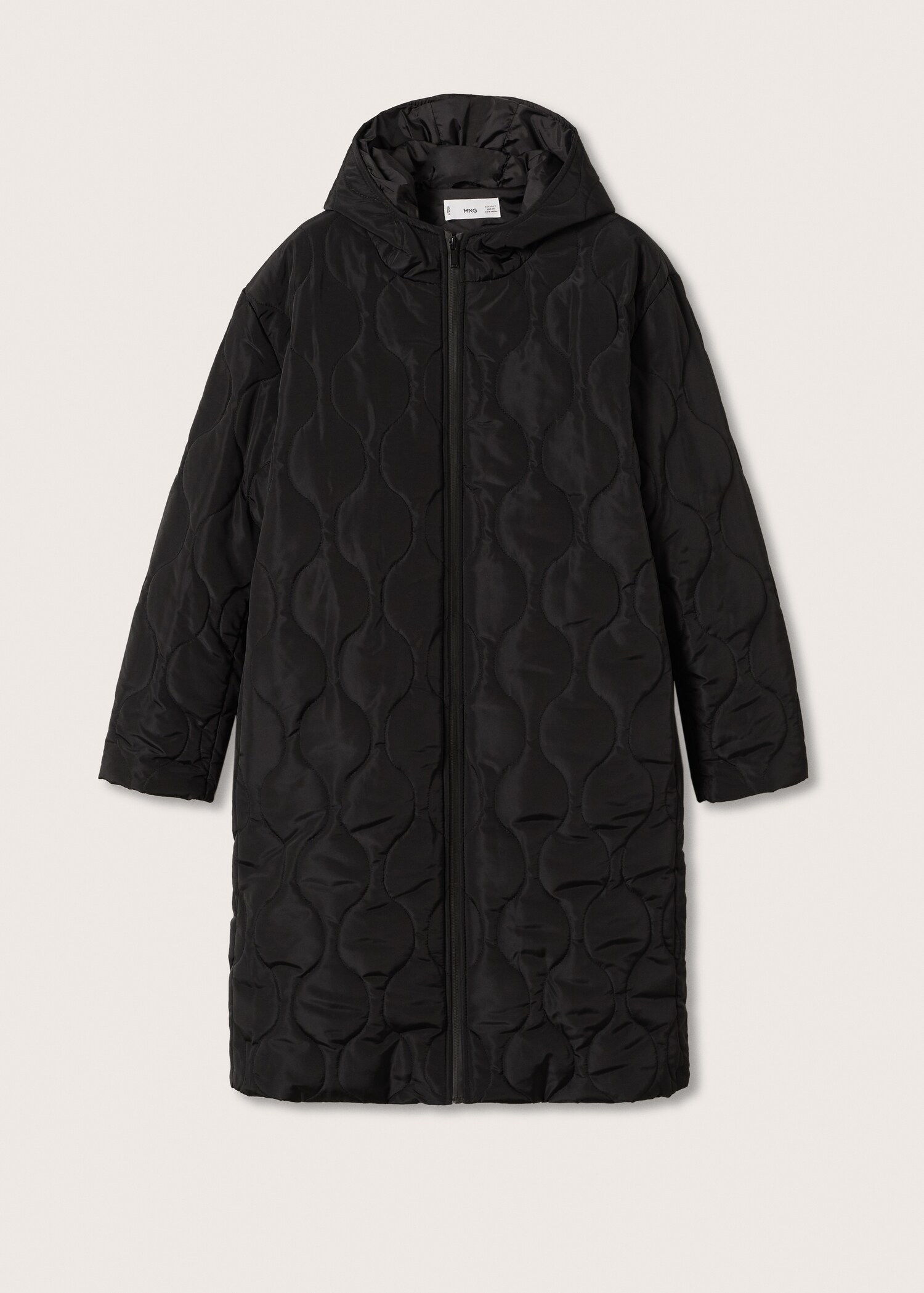 Anorak acolchado capucha - Artículo sin modelo