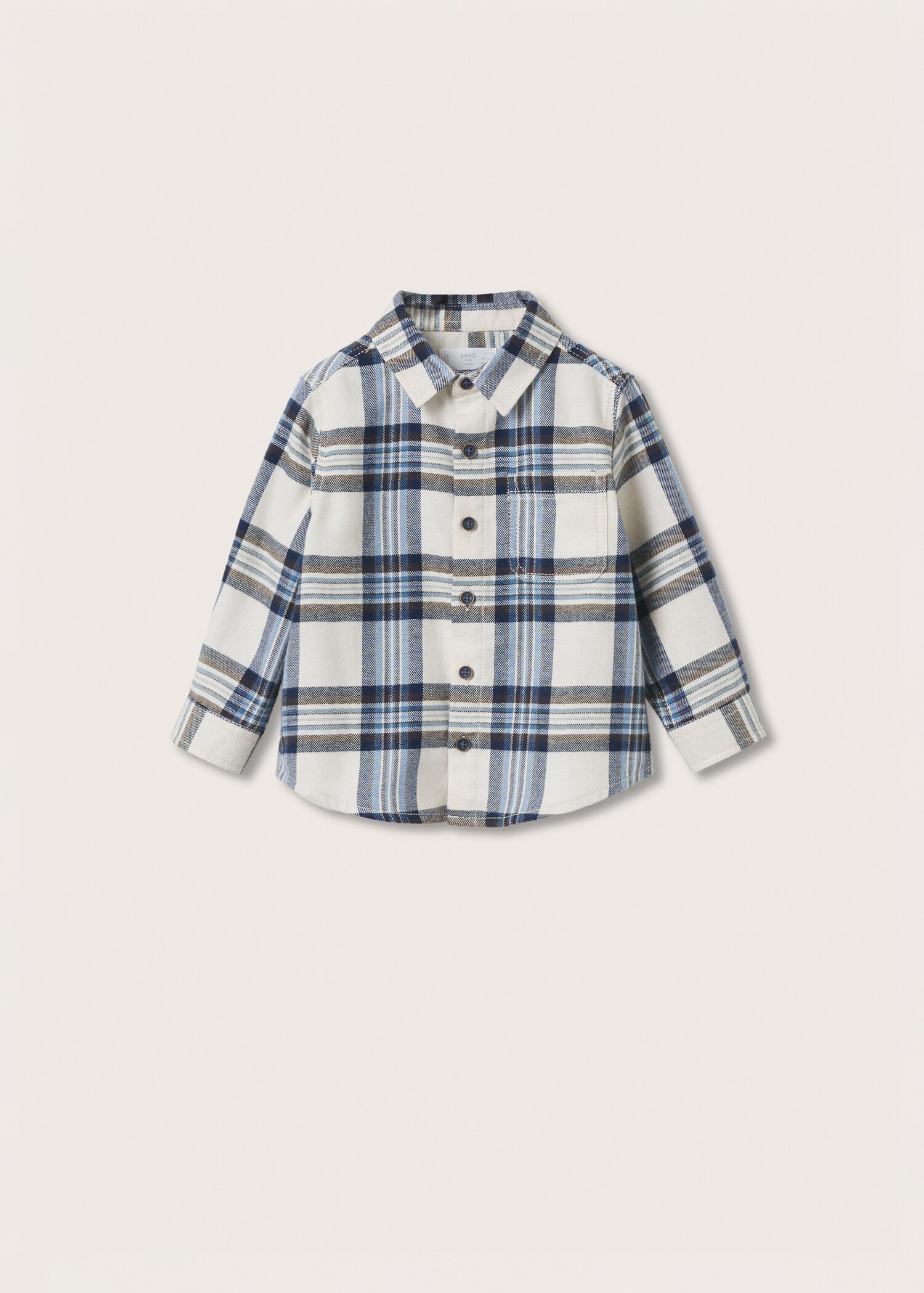 Camisa algodón cuadros - Artículo sin modelo