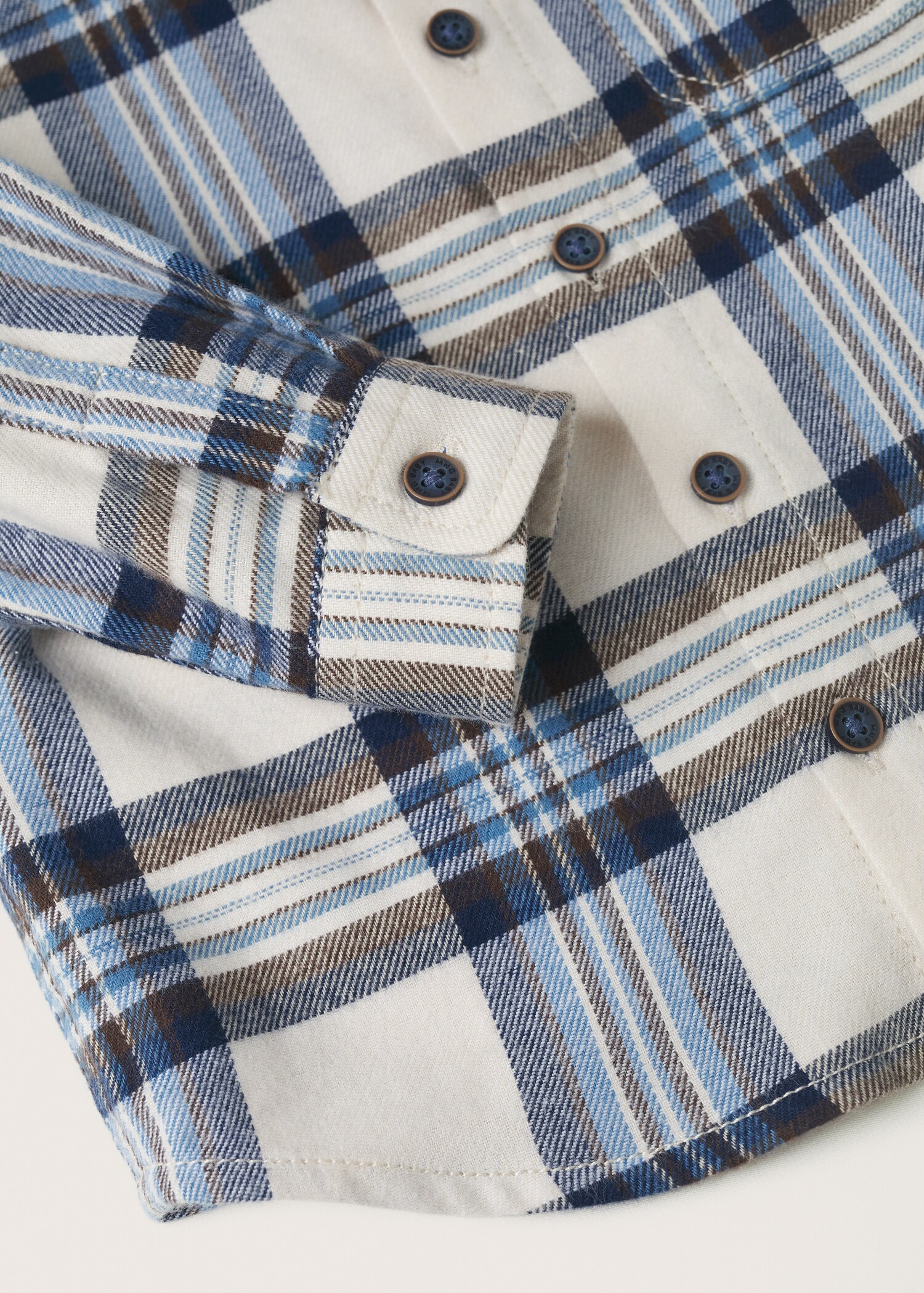 Camisa algodón cuadros - Detalle del artículo 9