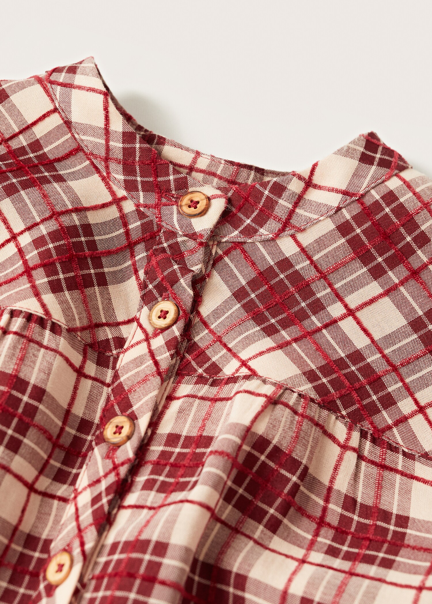 Checked print shirt - Details of the article 7