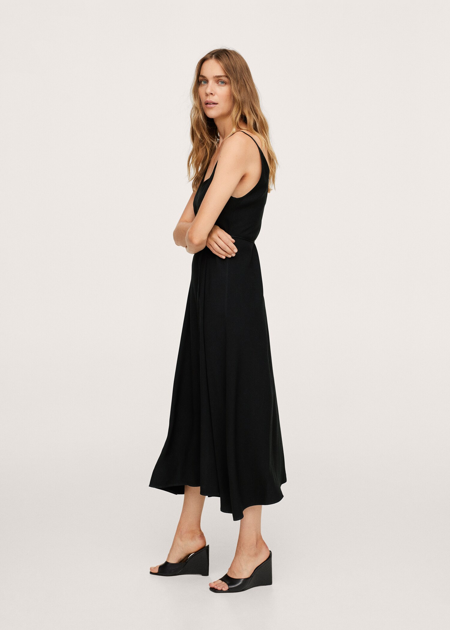 Vestido midi fluido - Detalle del artículo 2
