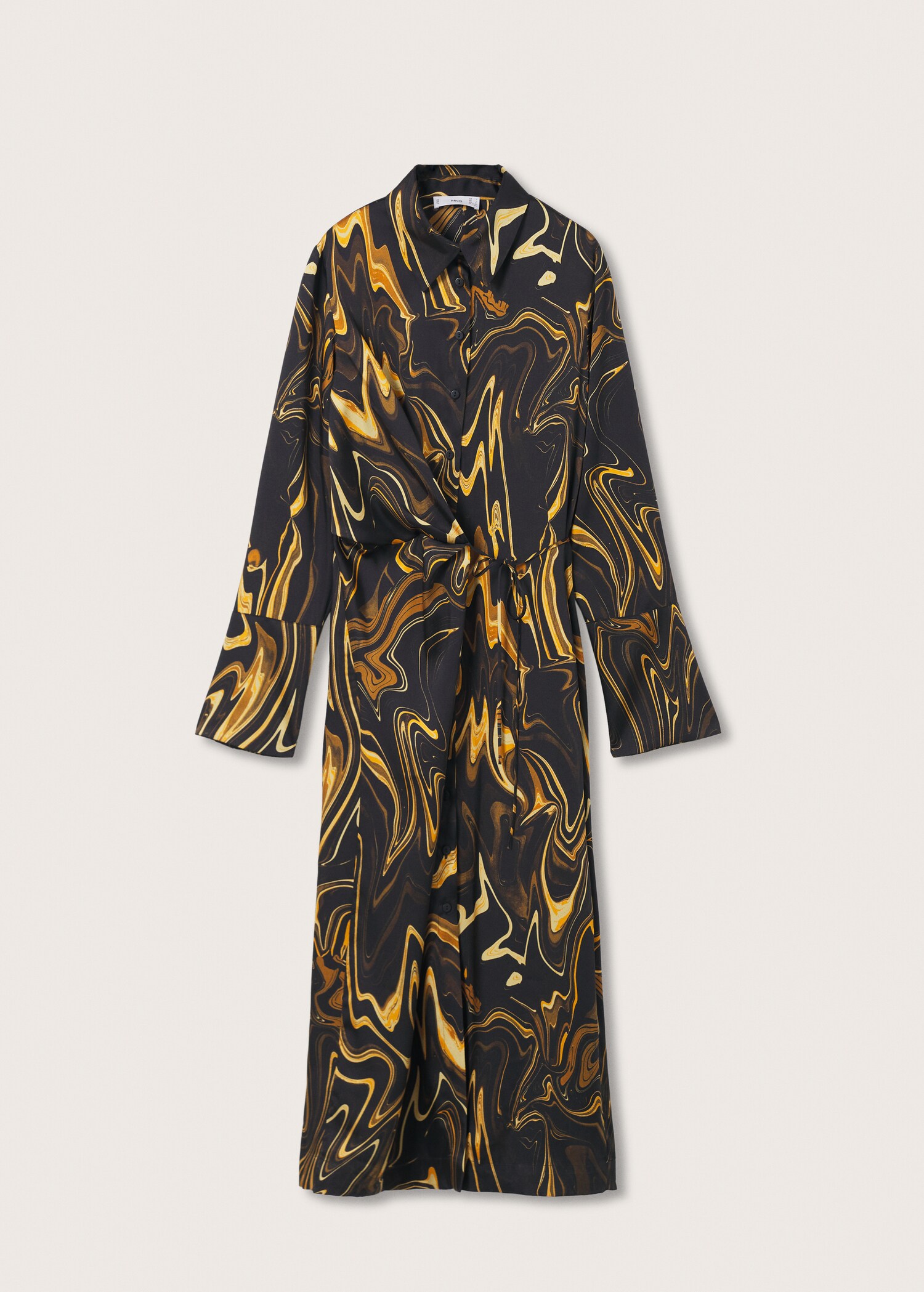 Marble-print dress - Article without model