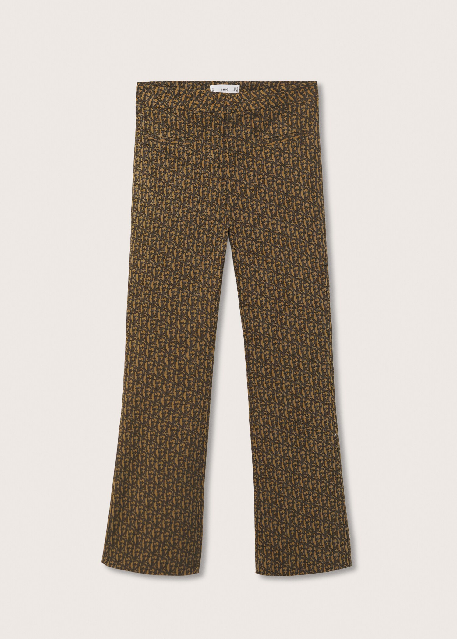 Flare crop trousers - Article without model