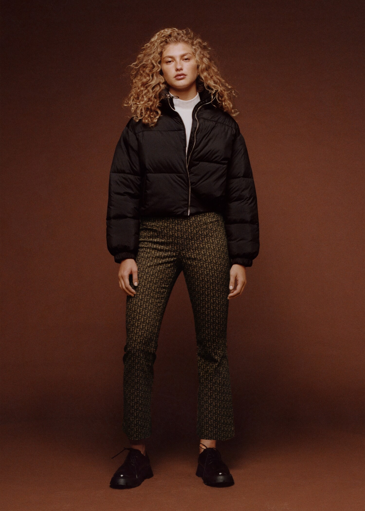 Flare crop trousers - Details of the article 5