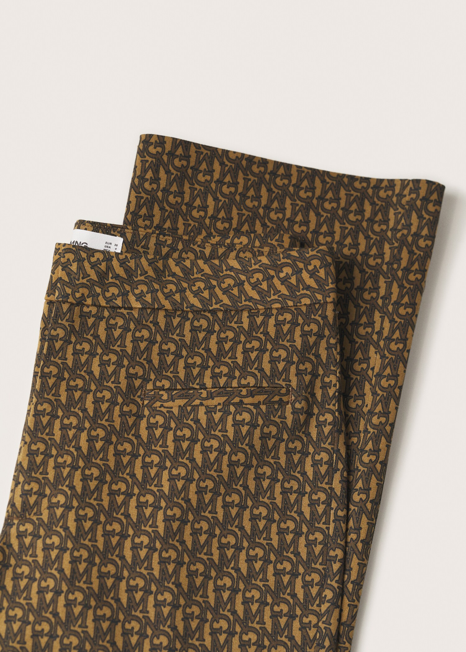 Flare crop trousers - Details of the article 8