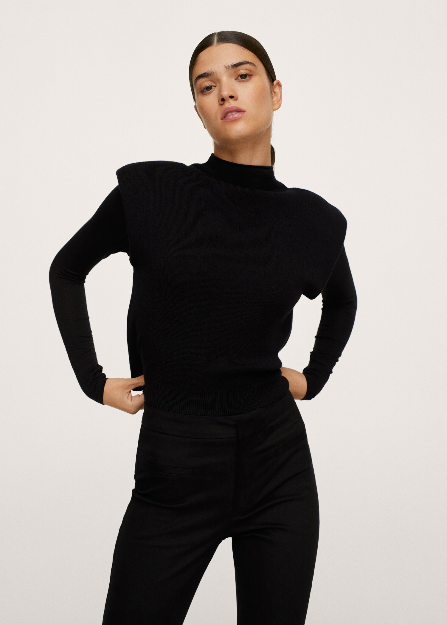 Flare crop trousers - Details of the article 1