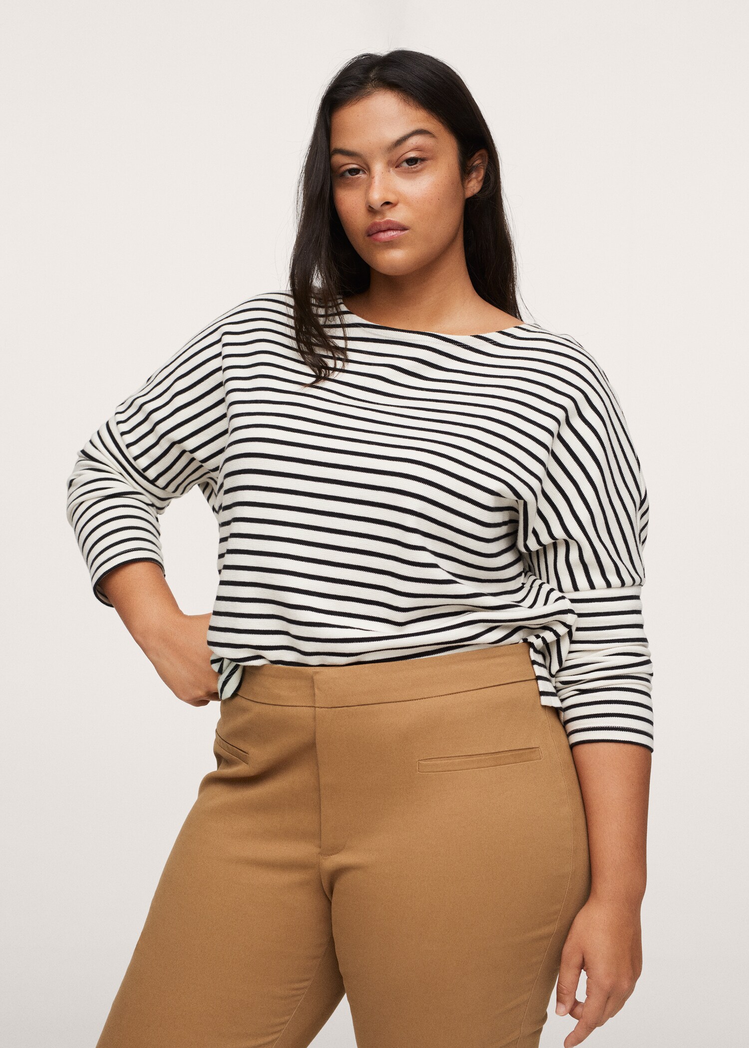 Flare crop trousers - Details of the article 1