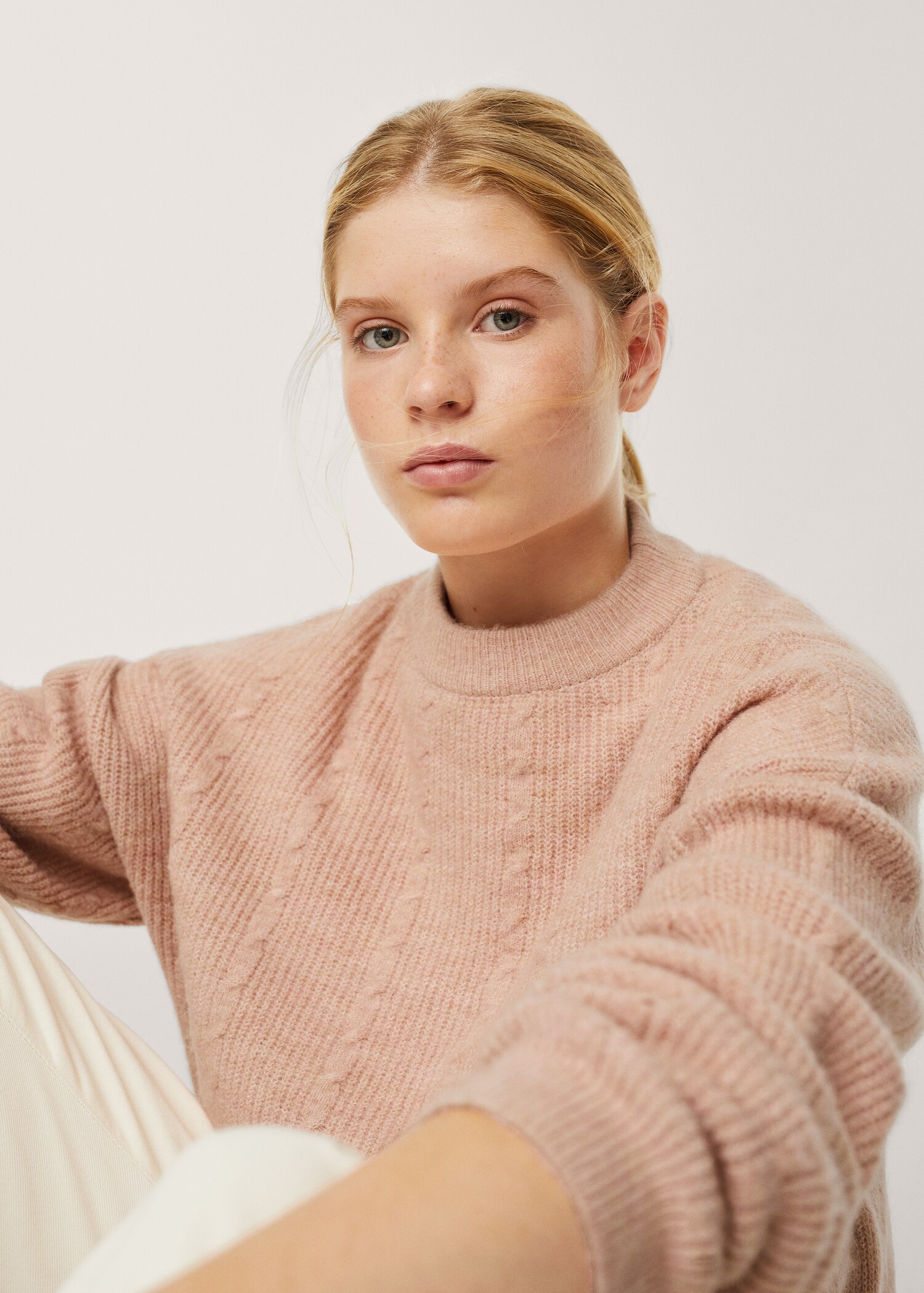 Jersey punto oversize - Plano medio