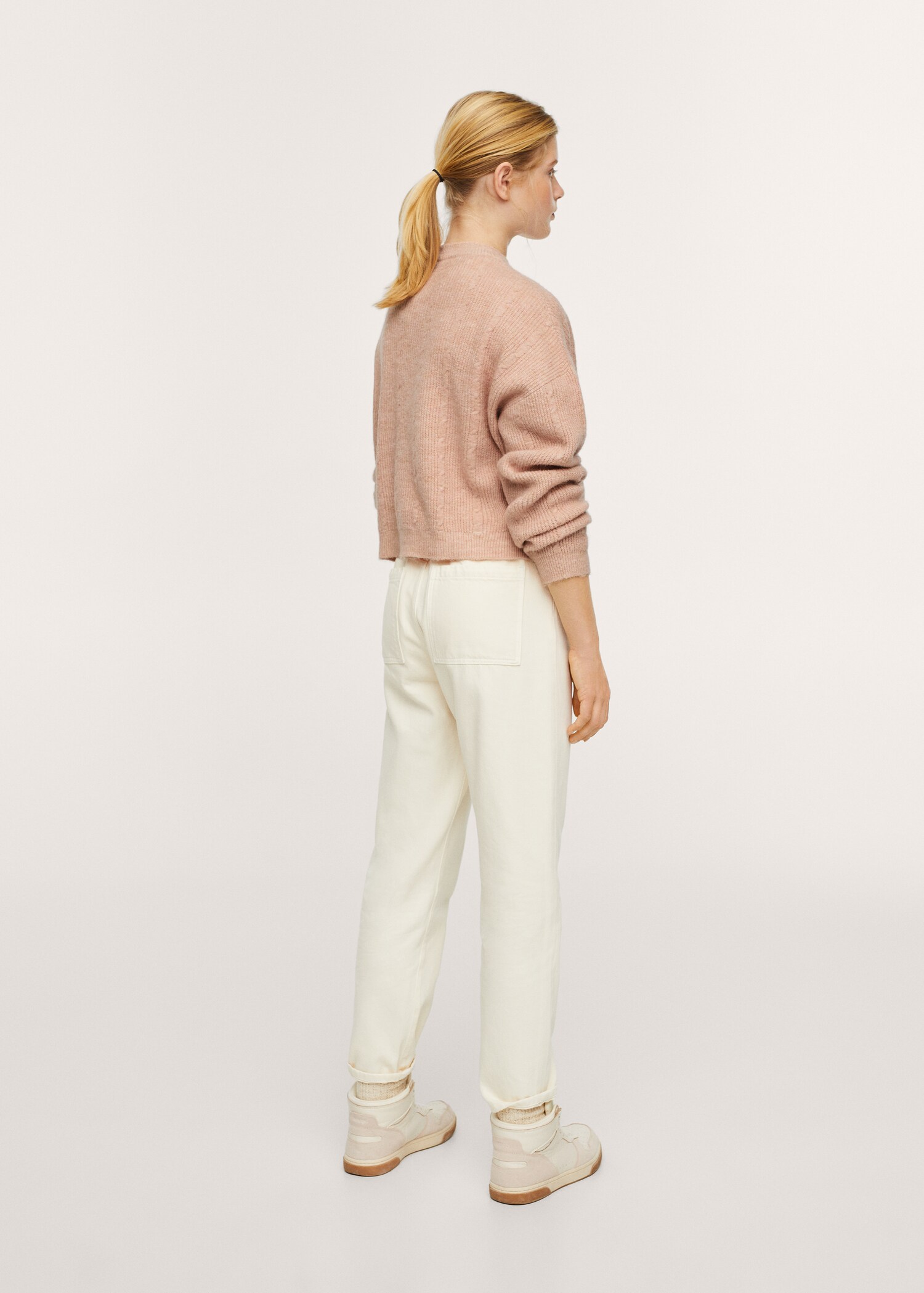 Jersey punto oversize - Reverso del artículo