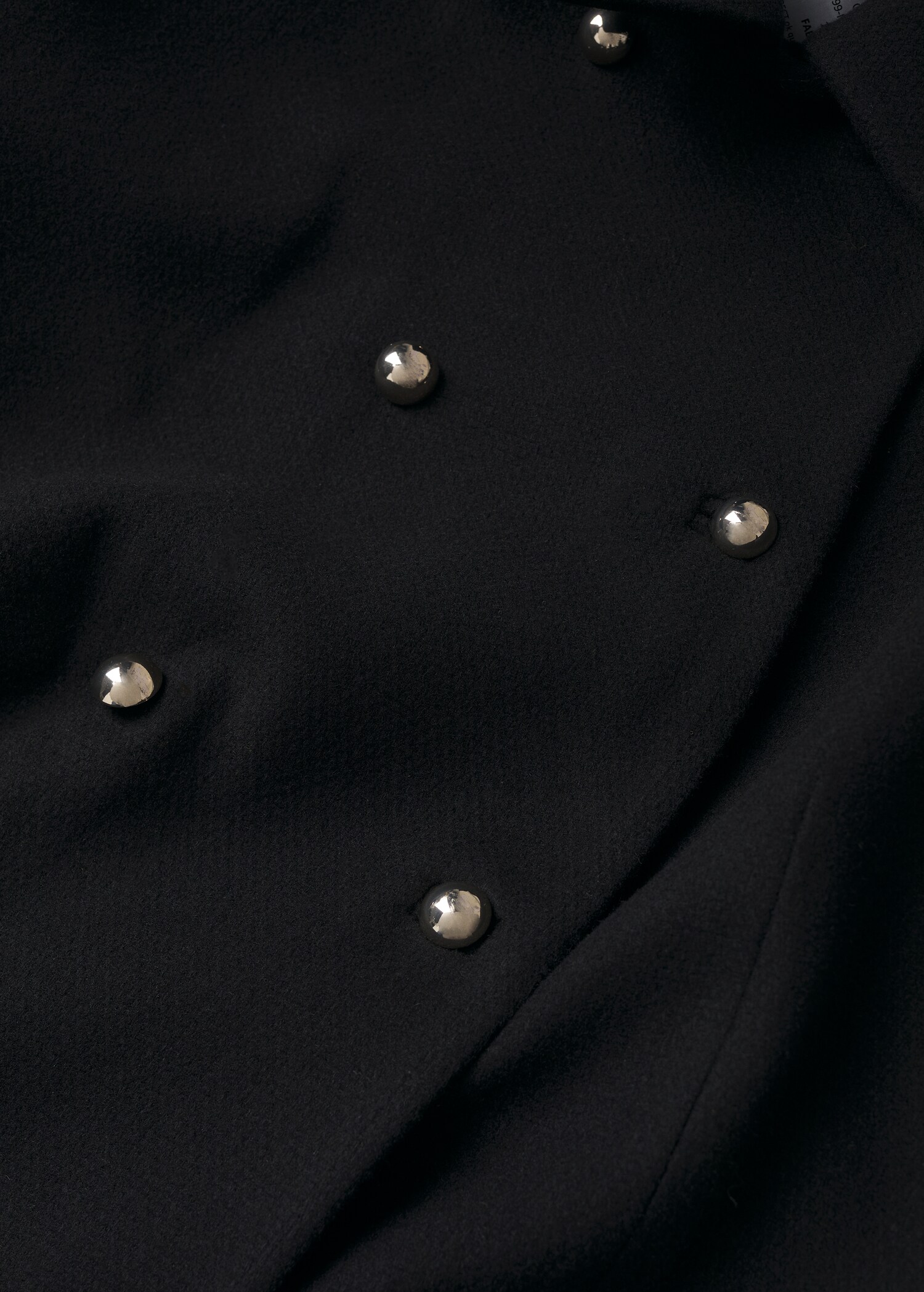 Double-breasted wool coat - Details of the article 8